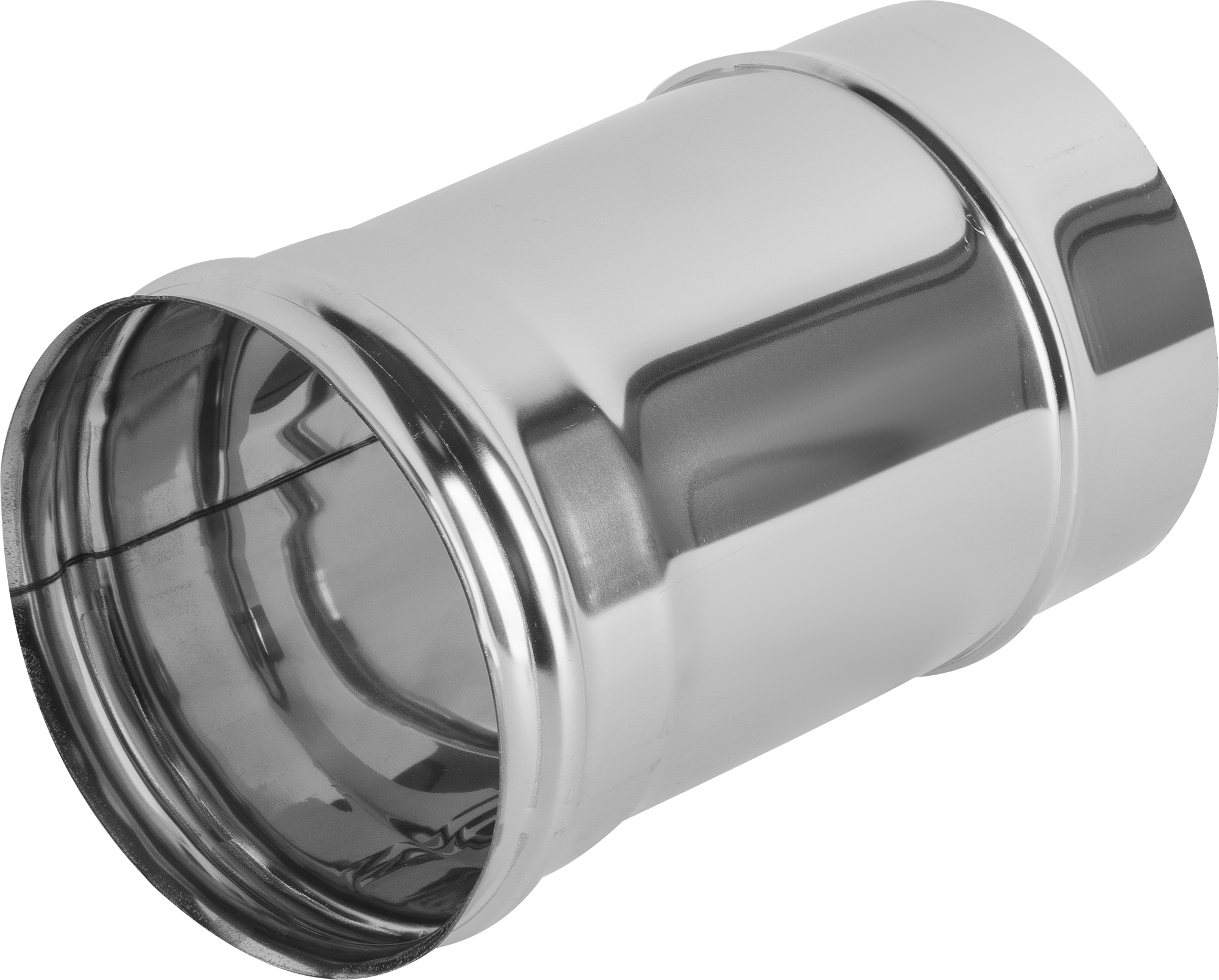 Изображение товара Дымоход металл Металлик и Ко 0.25 м диаметр 150 мм нержавеющая сталь