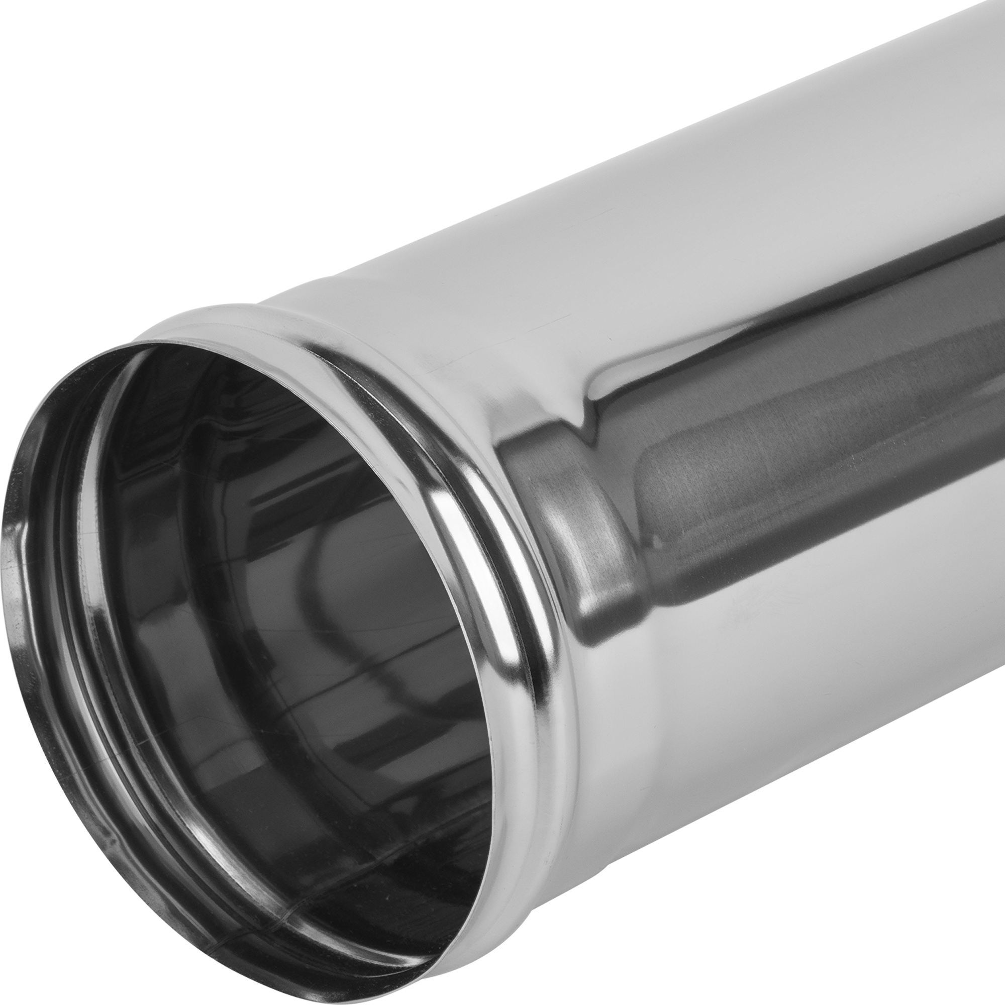 Изображение товара Дымоход из нержавеющей стали AISI 430 0.5 м D150 мм Металлик и Ко