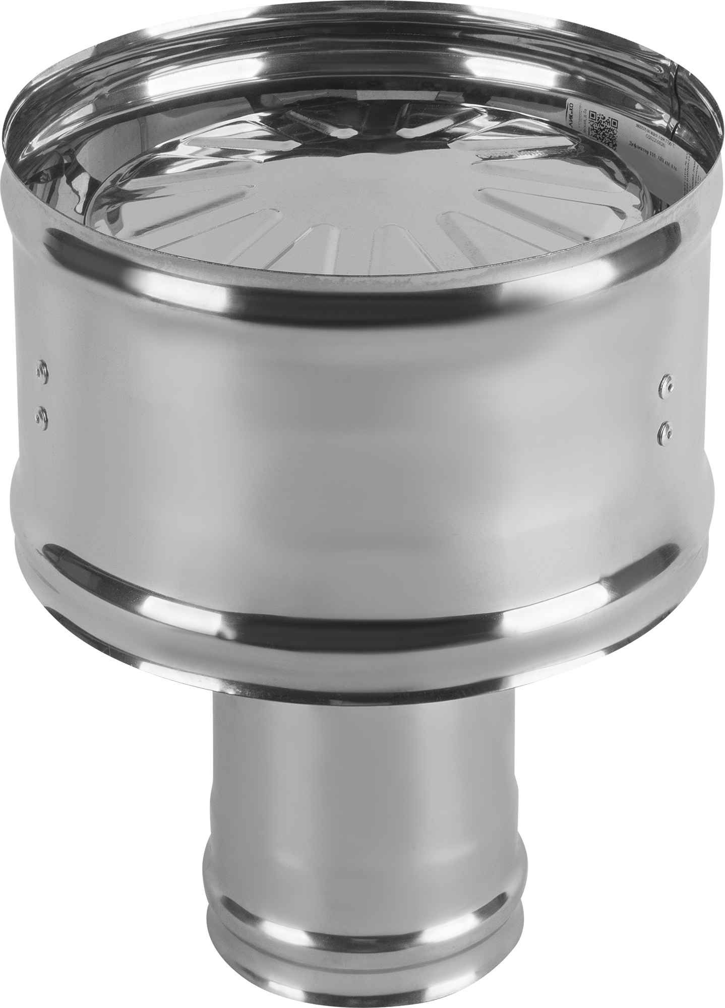 Зонт с ветрозащитой Металлик и Ко D115 мм 430/0.5 мм