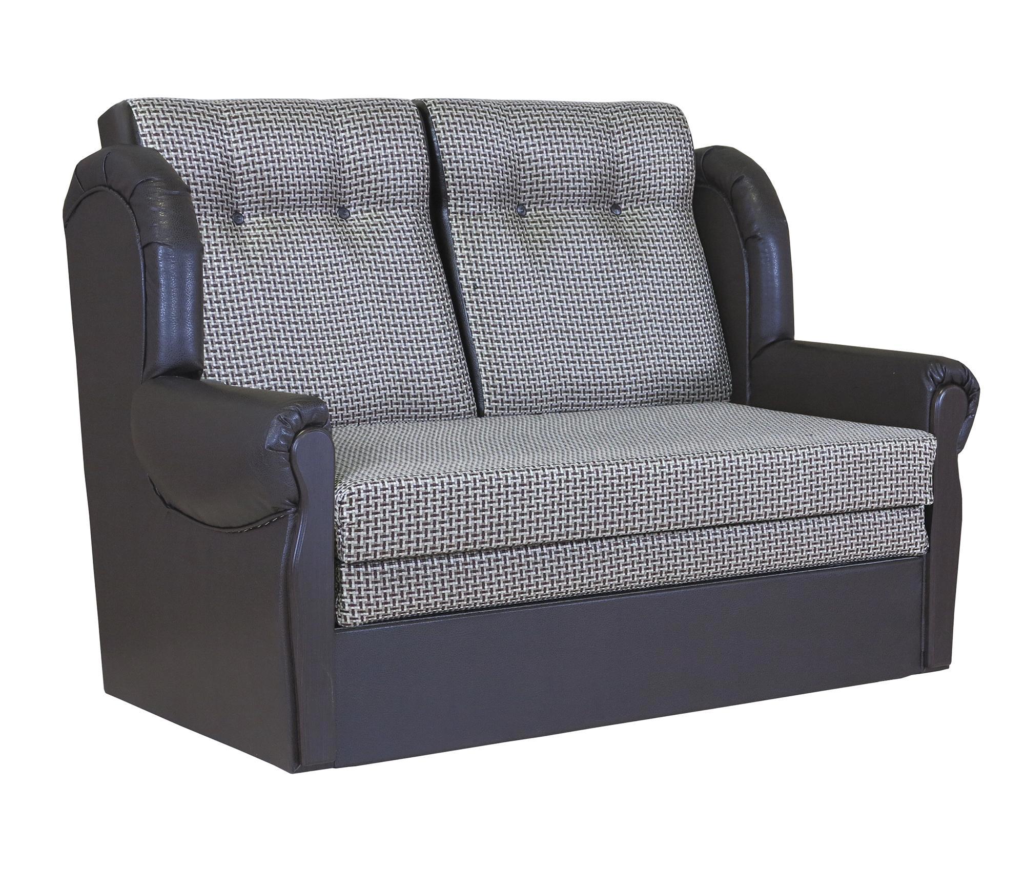 Изображение товара Диван Шарм-Дизайн Классика 2м 146x101x83 см рогожка цвет коричневый