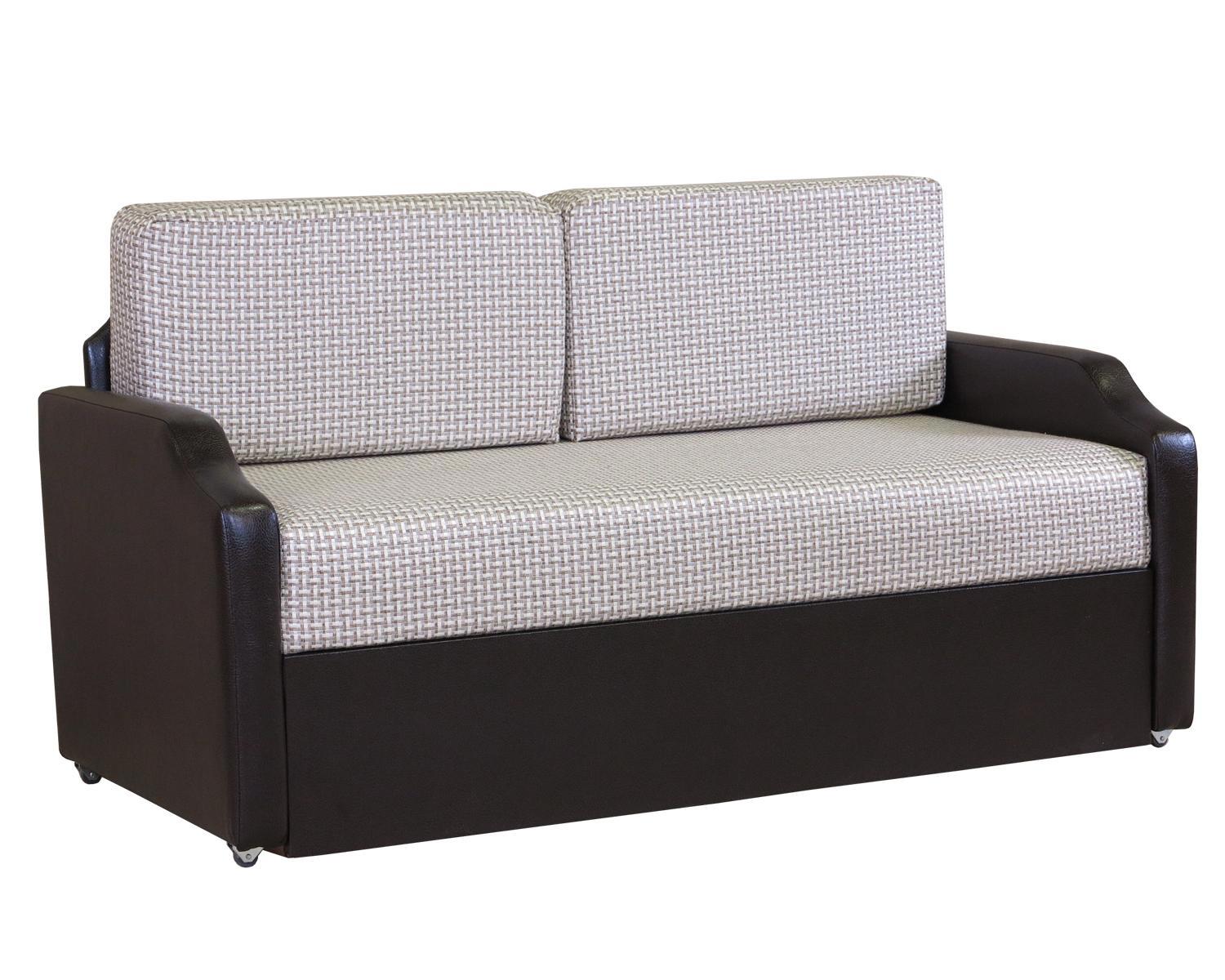 Изображение товара Диван-кушетка Шарм-Дизайн Малыш 148x66x69 см рогожка бежевый