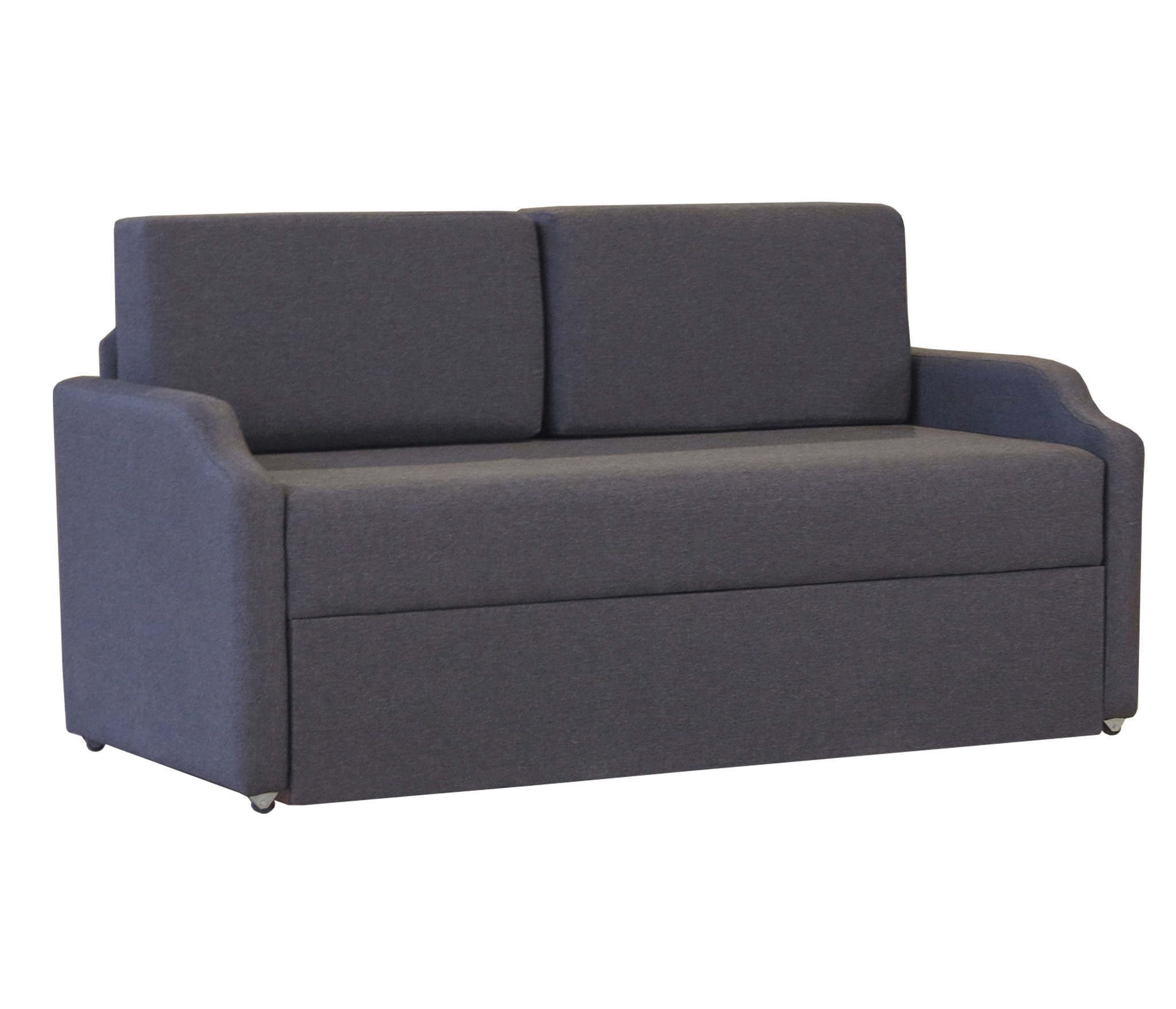 Изображение товара Диван-кушетка Шарм-Дизайн Малыш 148x66 см серый с механизмом выкаты