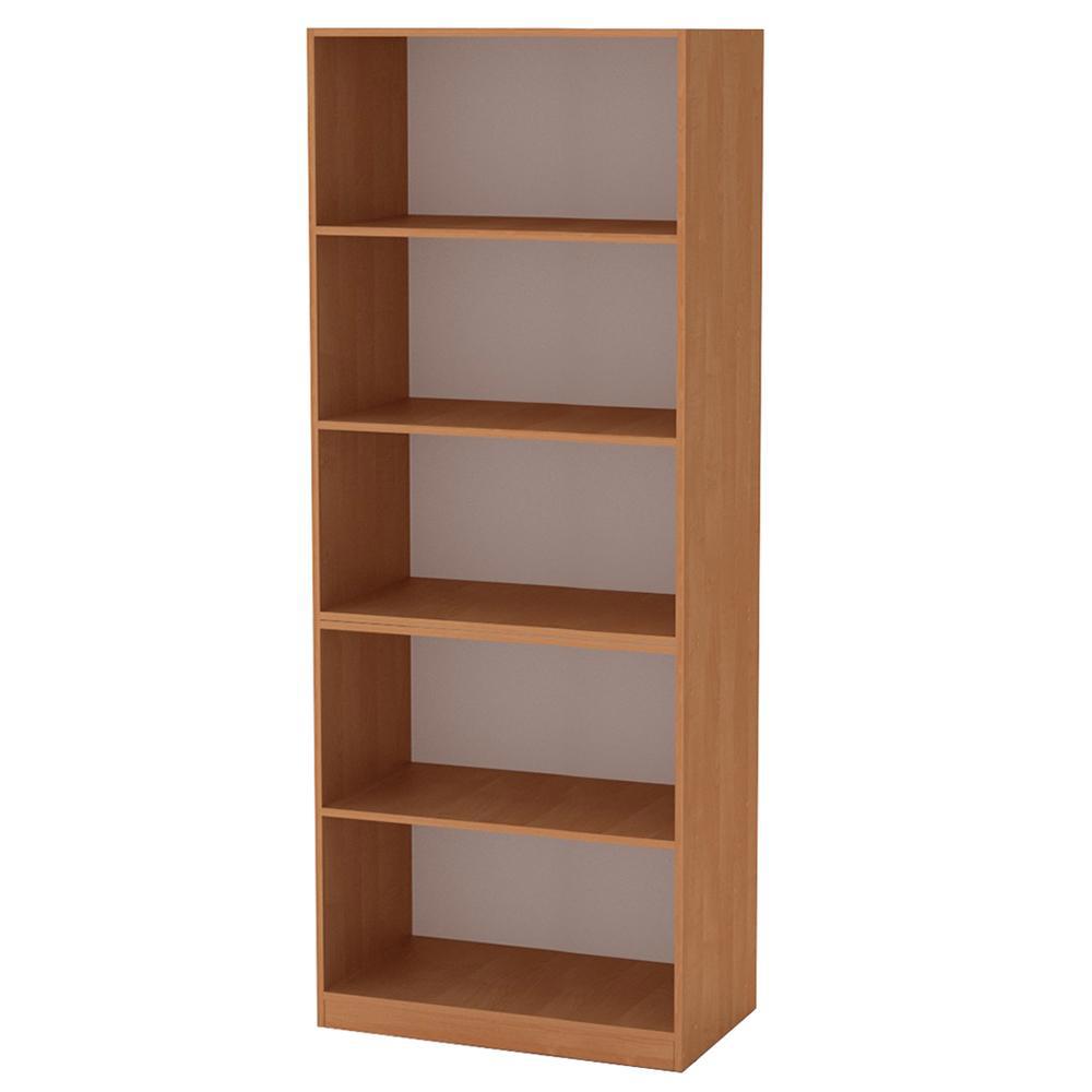 Изображение товара Стеллаж Шарм-дизайн Шарм-11 80x210x30 см ЛДСП цвет ольха нагрузка на полку до 25 кг