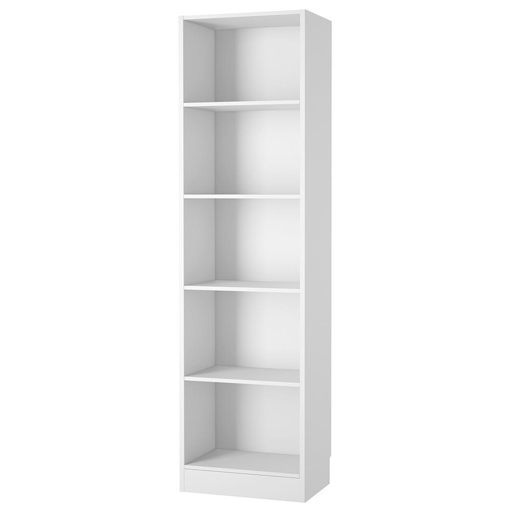 Изображение товара Стеллаж Шарм-дизайн ШМ-10 60x210x30 см ЛДСП цвет белый нагрузка на полку до 25 кг