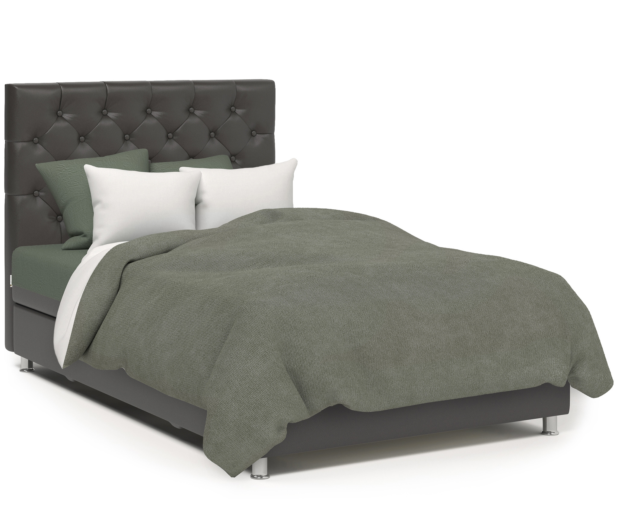 Изображение товара Кровать Шарм-дизайн Шармэль 100x198 см с ящиком и матрасом Россия