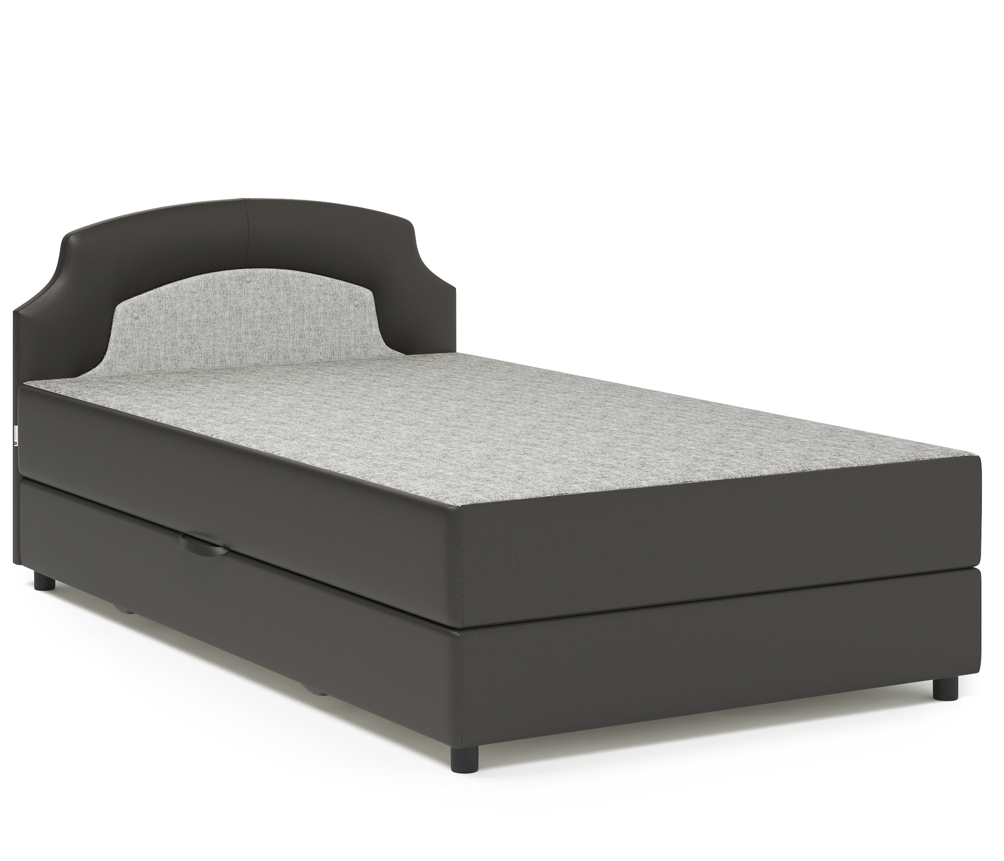 Изображение товара Тахта Шарм-дизайн Шарм 80430332 120x94x202 см цвет серый