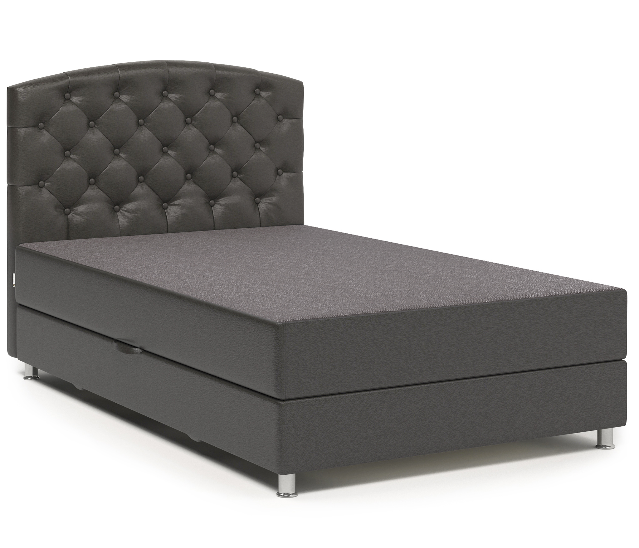 Изображение товара Тахта Шарм-дизайн Премиум 80430389 односпальная 90x110x208 см цвет шоколад