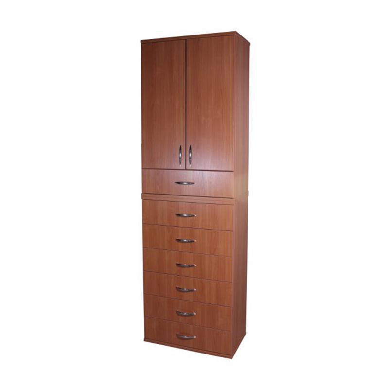 Изображение товара Распашной шкаф Шарм-дизайн Макси VM-16 цвет вишня оксфорд