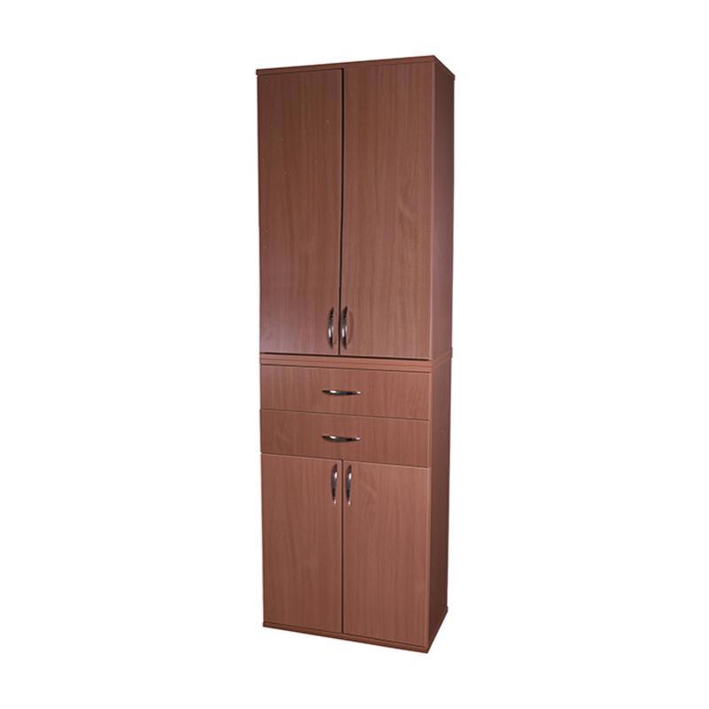 Изображение товара Распашной шкаф Шарм-дизайн Макси VM-22 вишня оксфорд 72x240x38 см