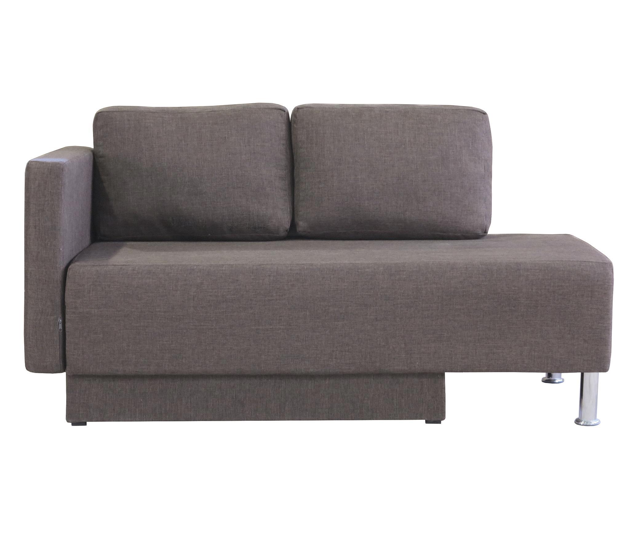 Изображение товара Кушетка Шарм-дизайн Леон 155x79x76 см рогожка цвет бежевый