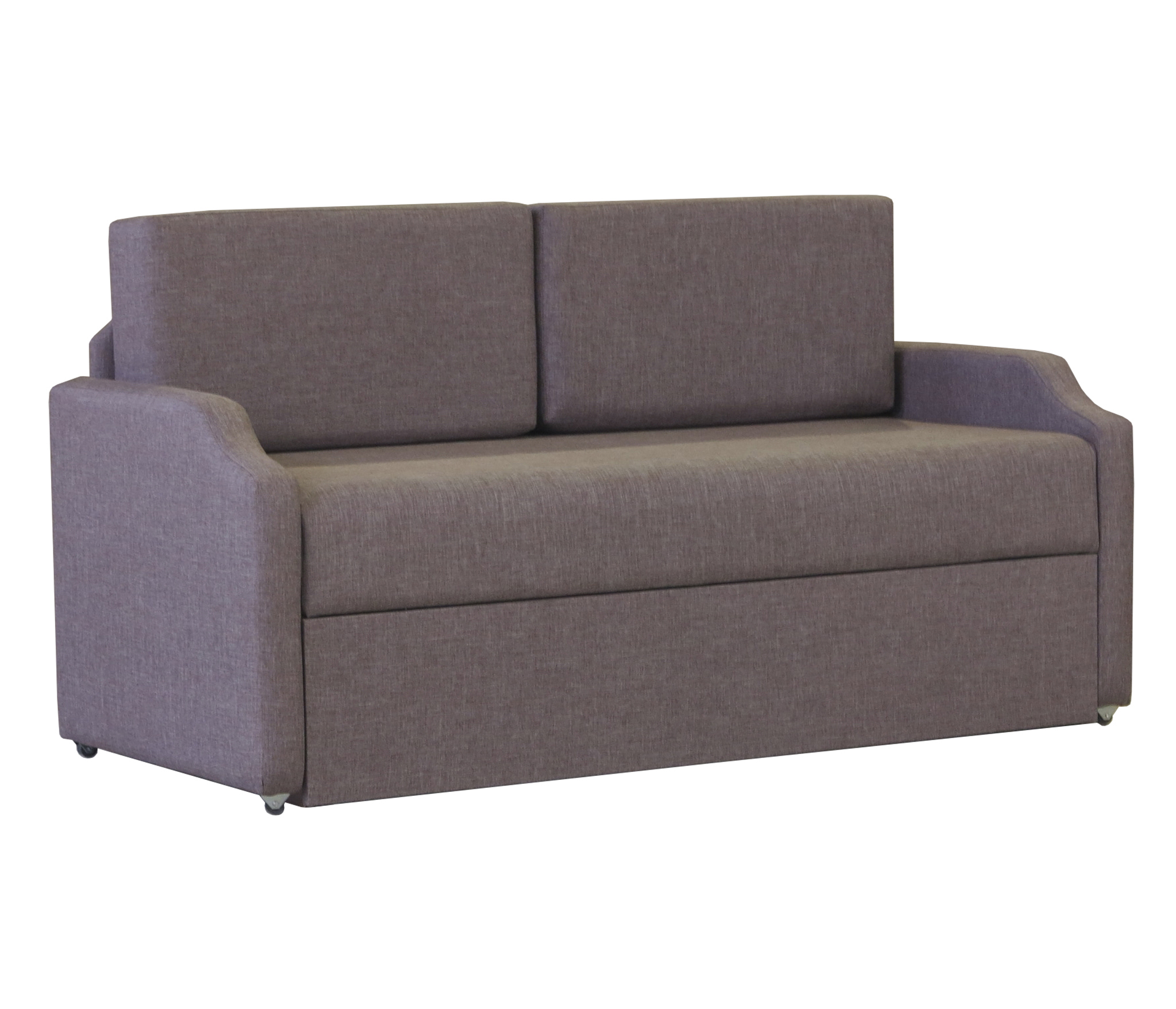 Изображение товара Диван-кушетка Шарм-Дизайн Малыш 148x66x69 см рогожка латте