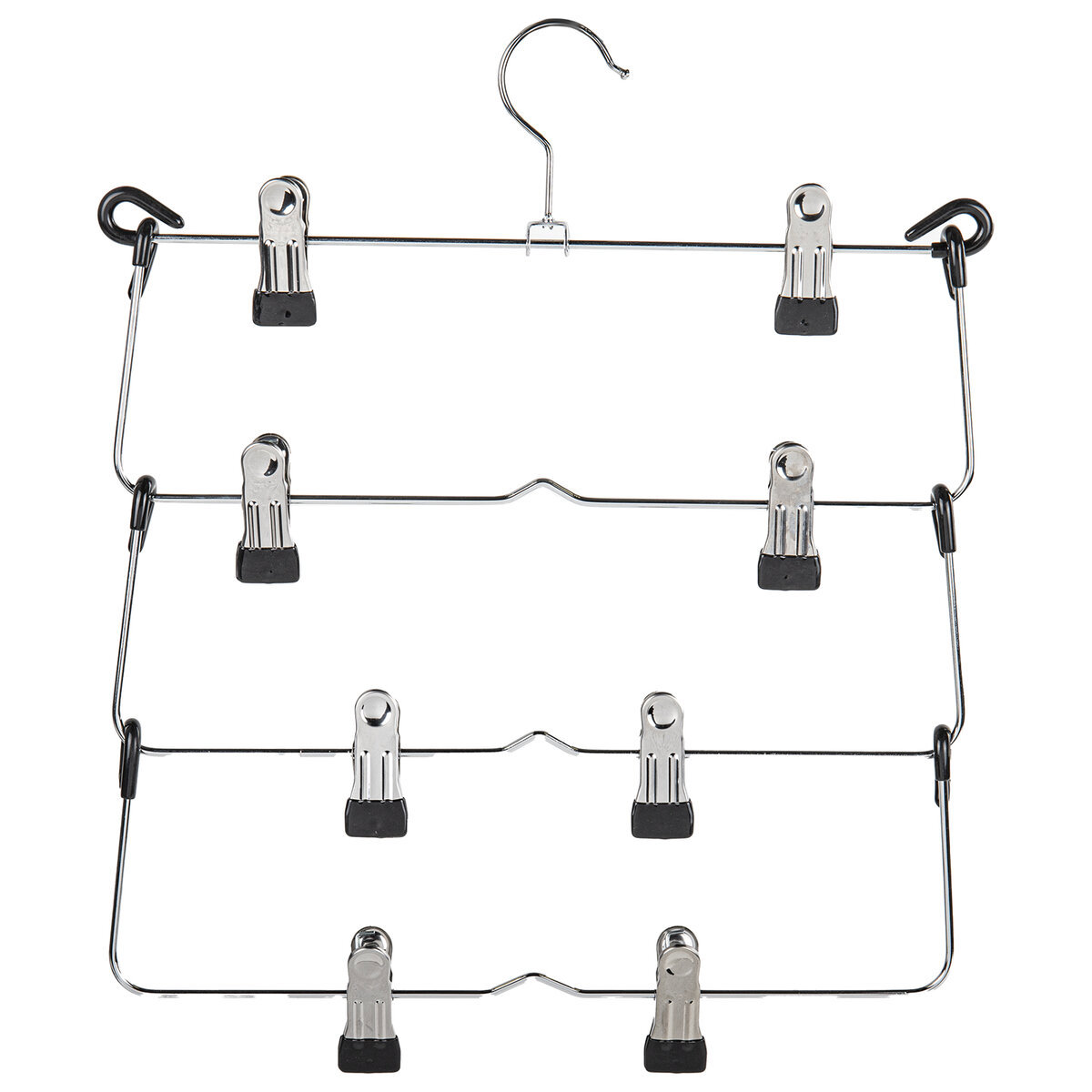 Изображение товара Вешалка для одежды Brabix 36x4.6x13.7 см 1 шт металл цвет серый