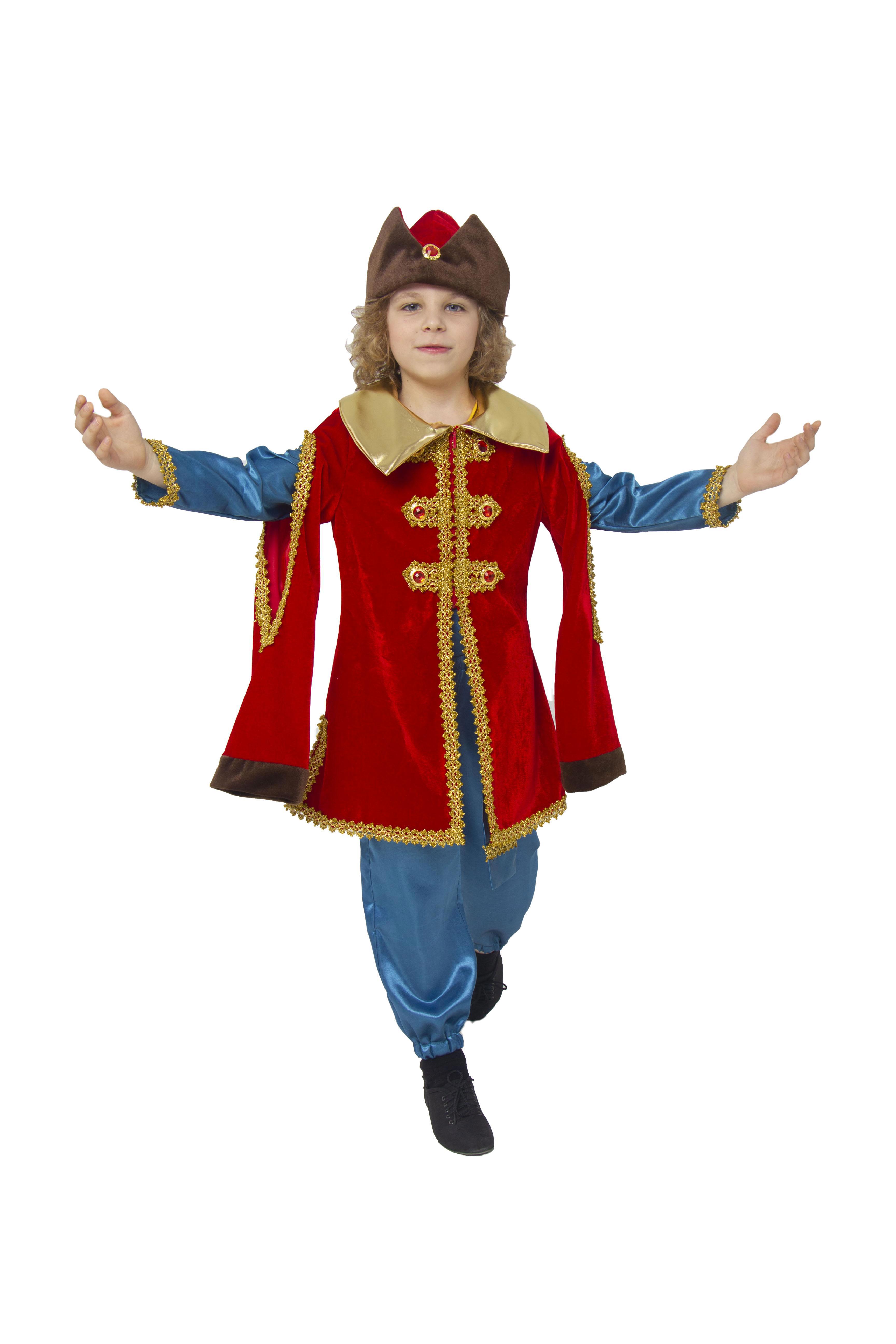 Изображение товара Карнавальный костюм Батик Иван Царевич для детей рост 116 см V001