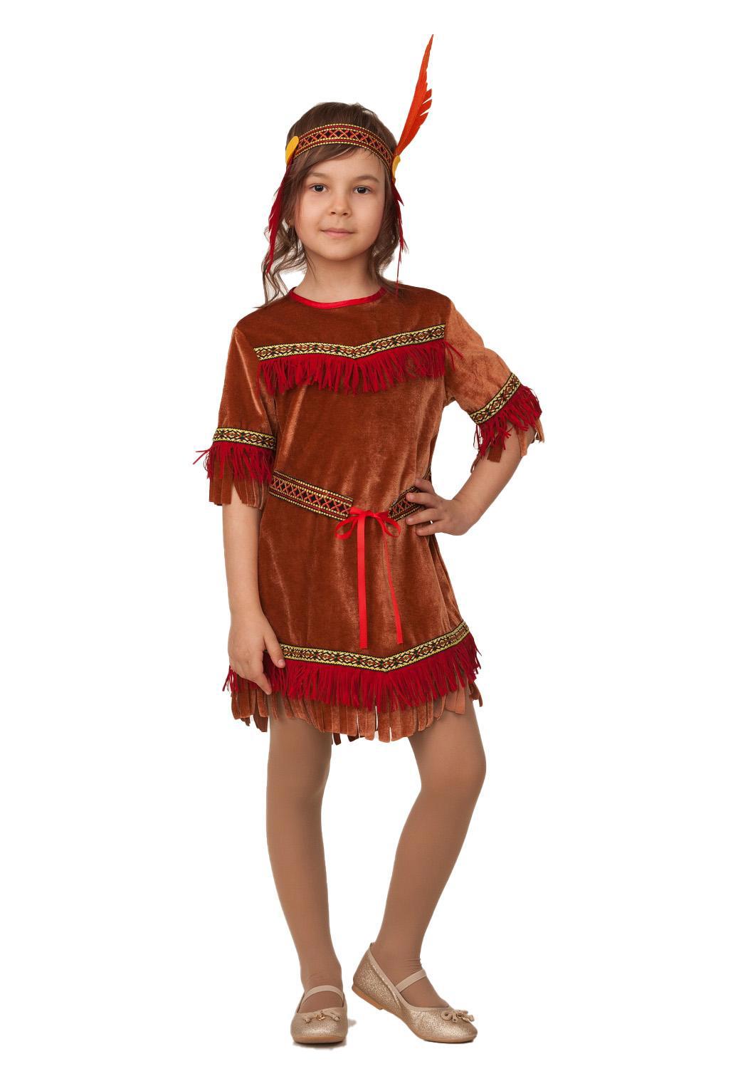 Изображение товара Карнавальный костюм Батик 21-41-134-68 Индианка размер 134-68