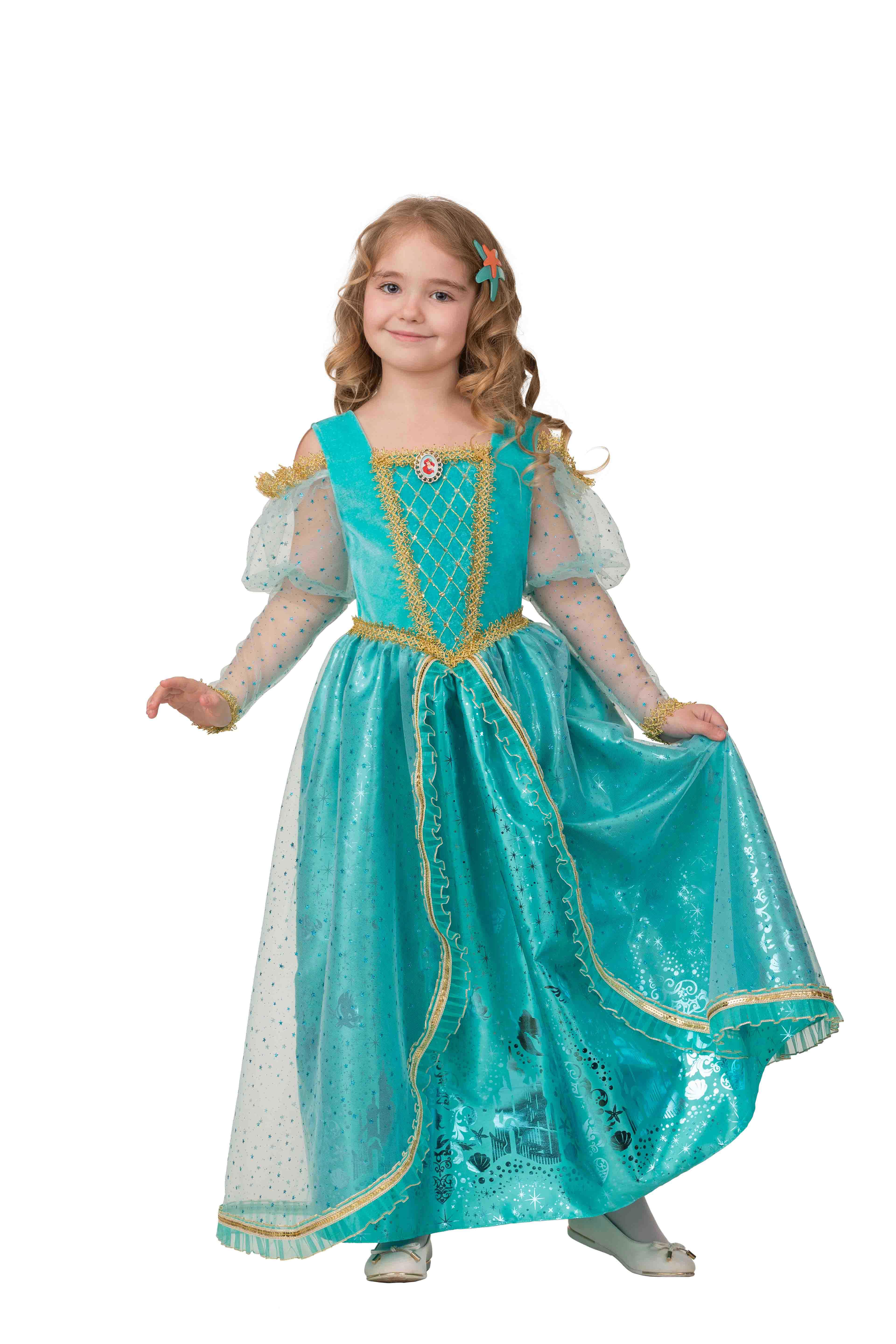 Изображение товара Карнавальный костюм Батик Принцесса Ариэль для девочек рост 110-146 см