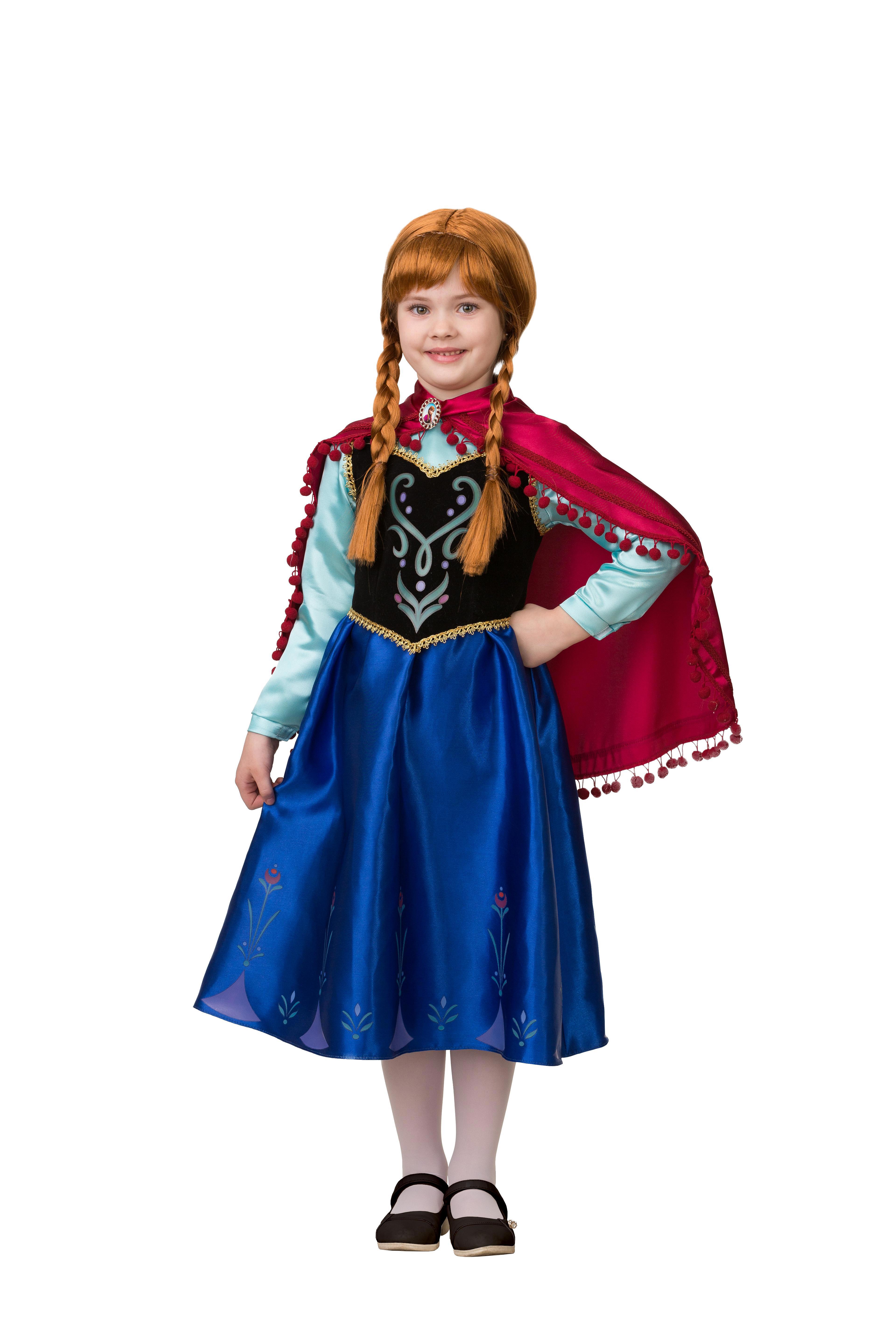 Изображение товара Карнавальный костюм Батик 7071-128-64 для девочки Анна из Дисней