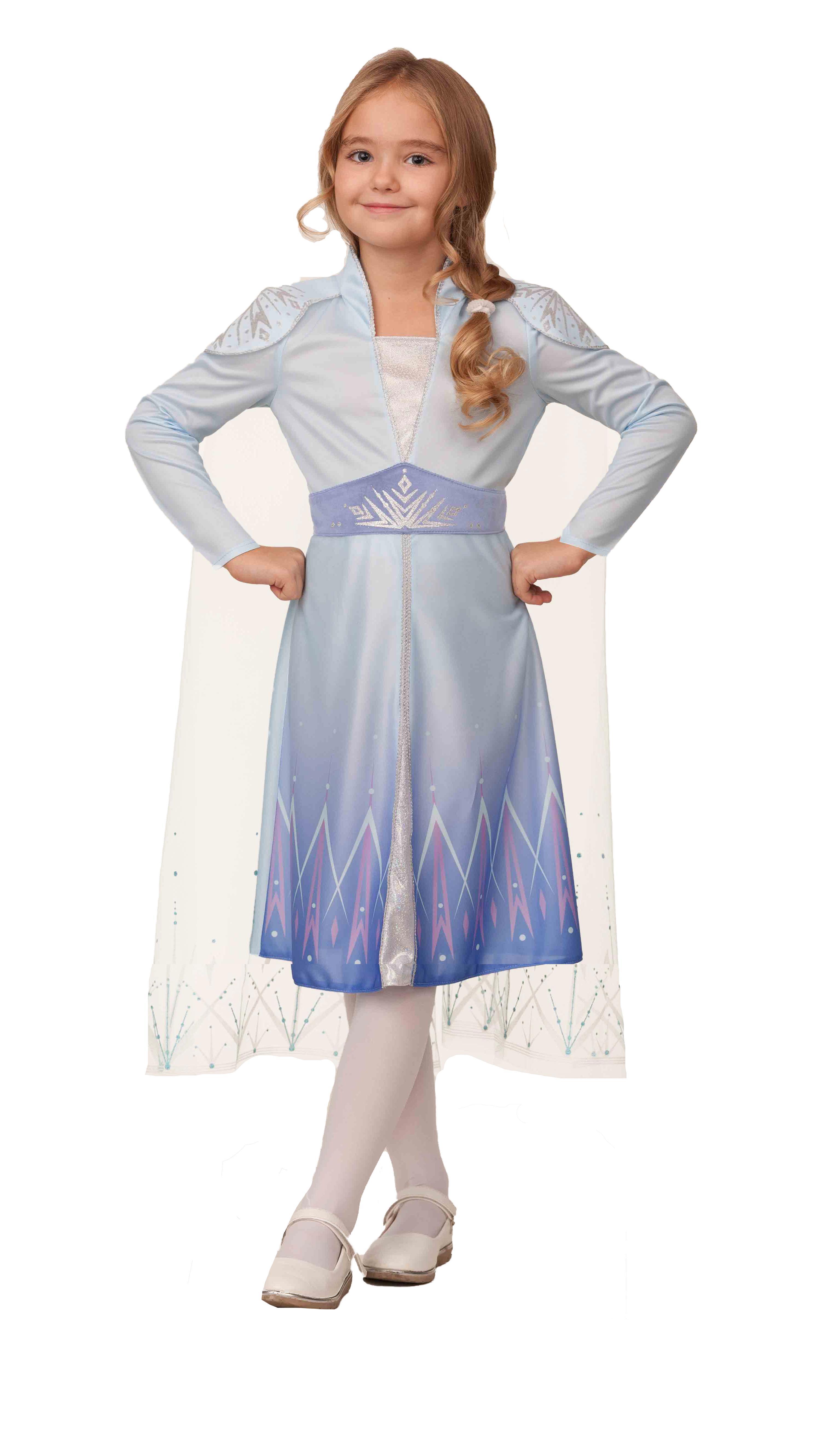 Изображение товара Карнавальный костюм Батик 1909-128-64 детский Эльза 2 р.128-64 1909 для девочки
