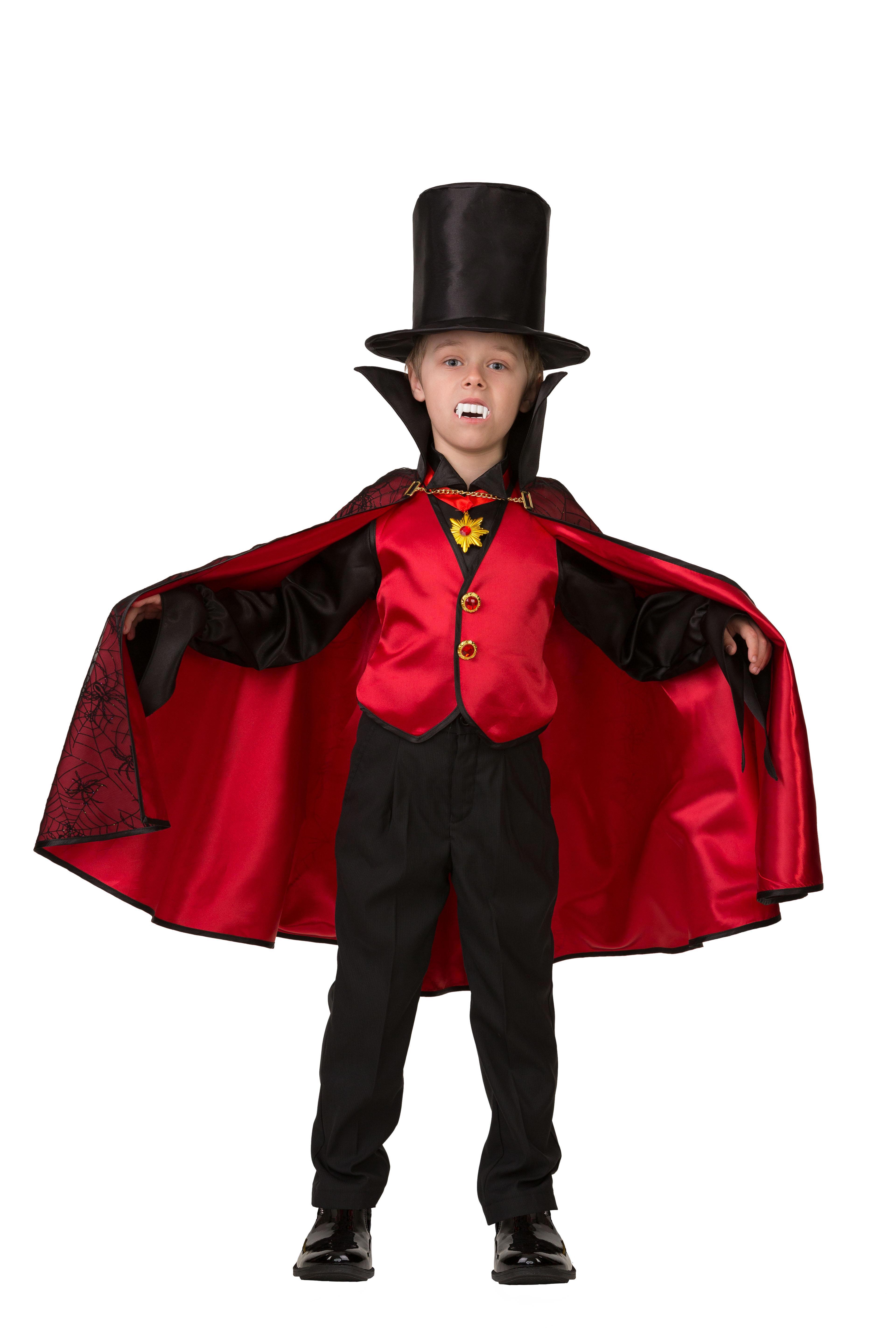Изображение товара Карнавальный костюм Батик 8078-152-76 Дракула красный размер 152-76