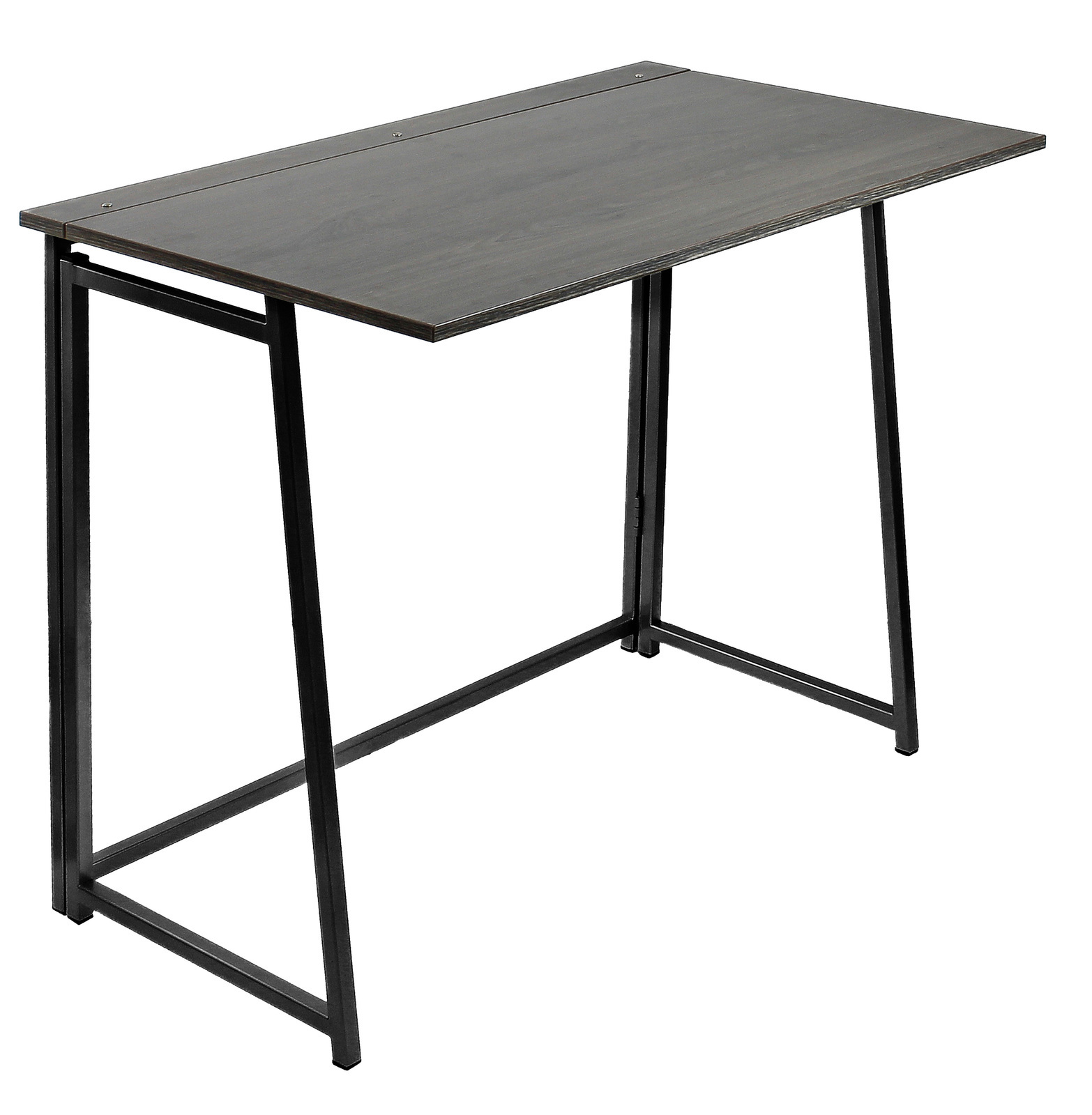Изображение товара Складной офисный стол Greenween Skandi 90x55x75 см черный с дуб графит