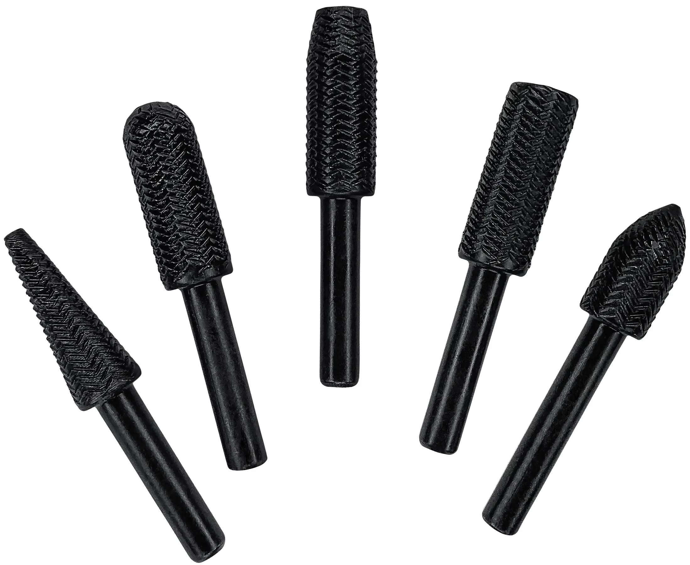 Набор борфрез по металлу Vertextools 0987-63-58, 5 шт.