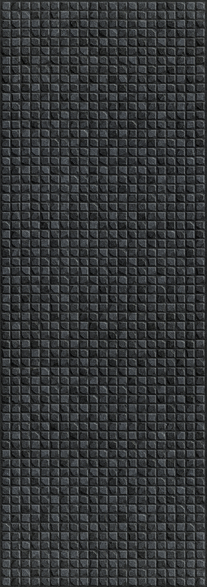 Изображение товара Плитка настенная Azori Mos Laura Grafite 25.1x70.9 см черный матовая