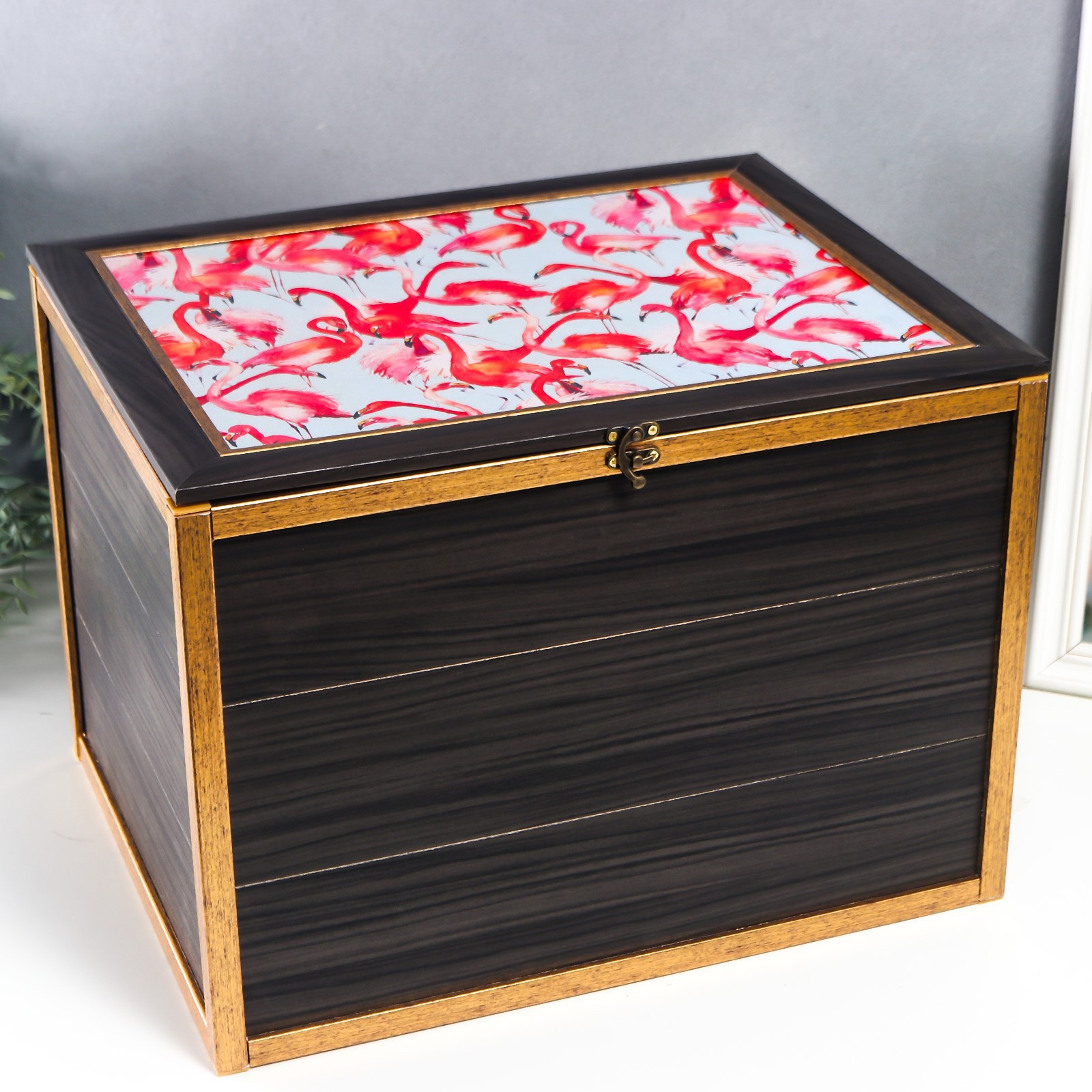 Изображение товара Шкатулка Сундук Венге 35.5x44.5x32 см