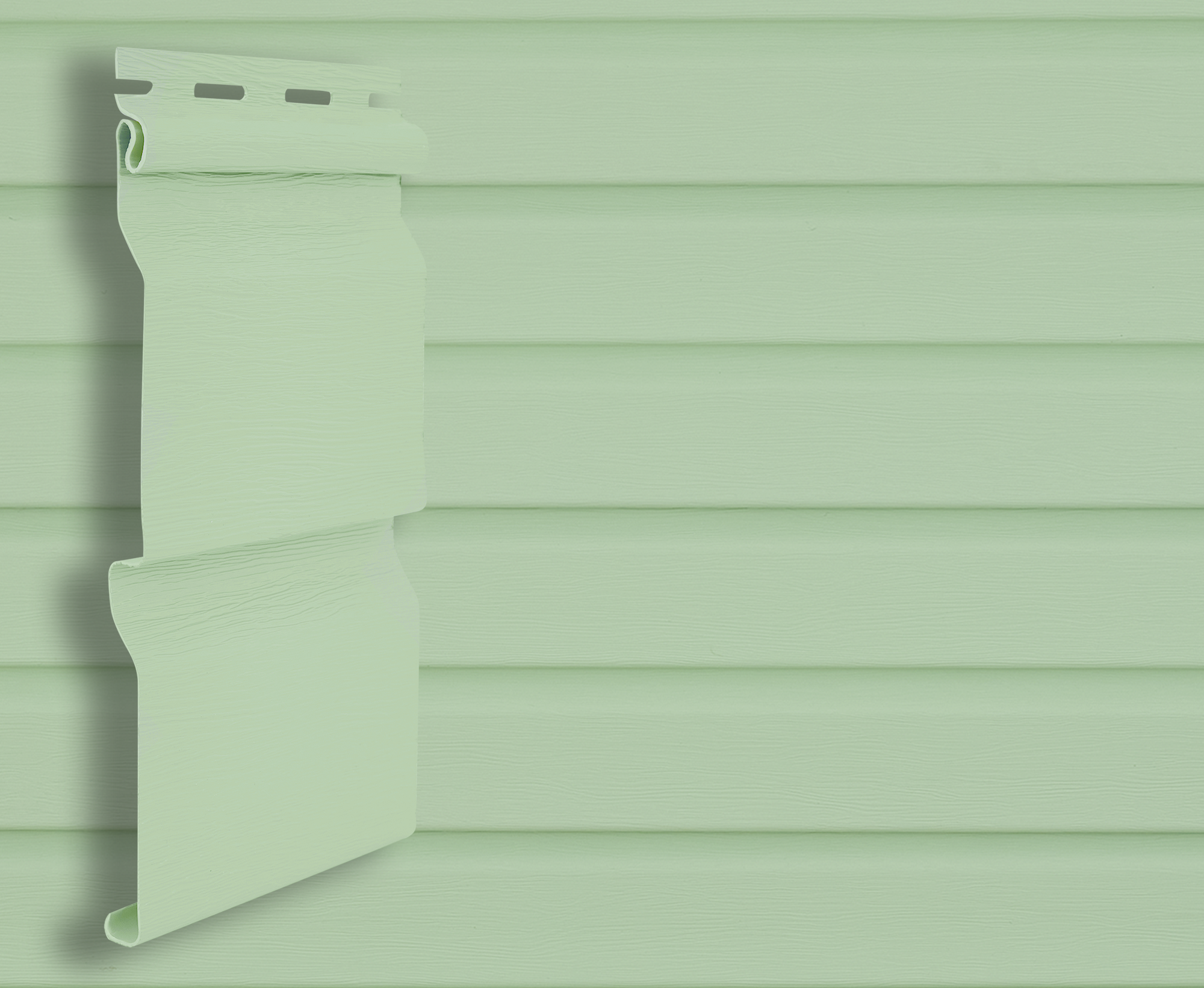 Сайдинг виниловый Artens Брус 3 м Зеленый 0.609 м²