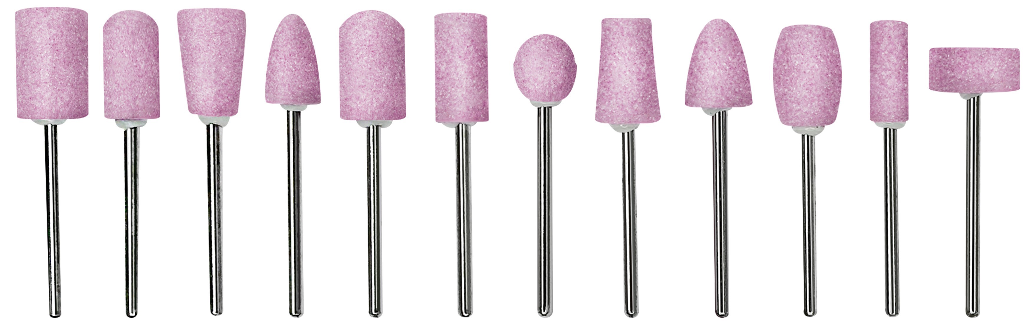 Изображение товара Набор насадок для гравера абразивных Vertextools 0987-5-12, 12 шт.