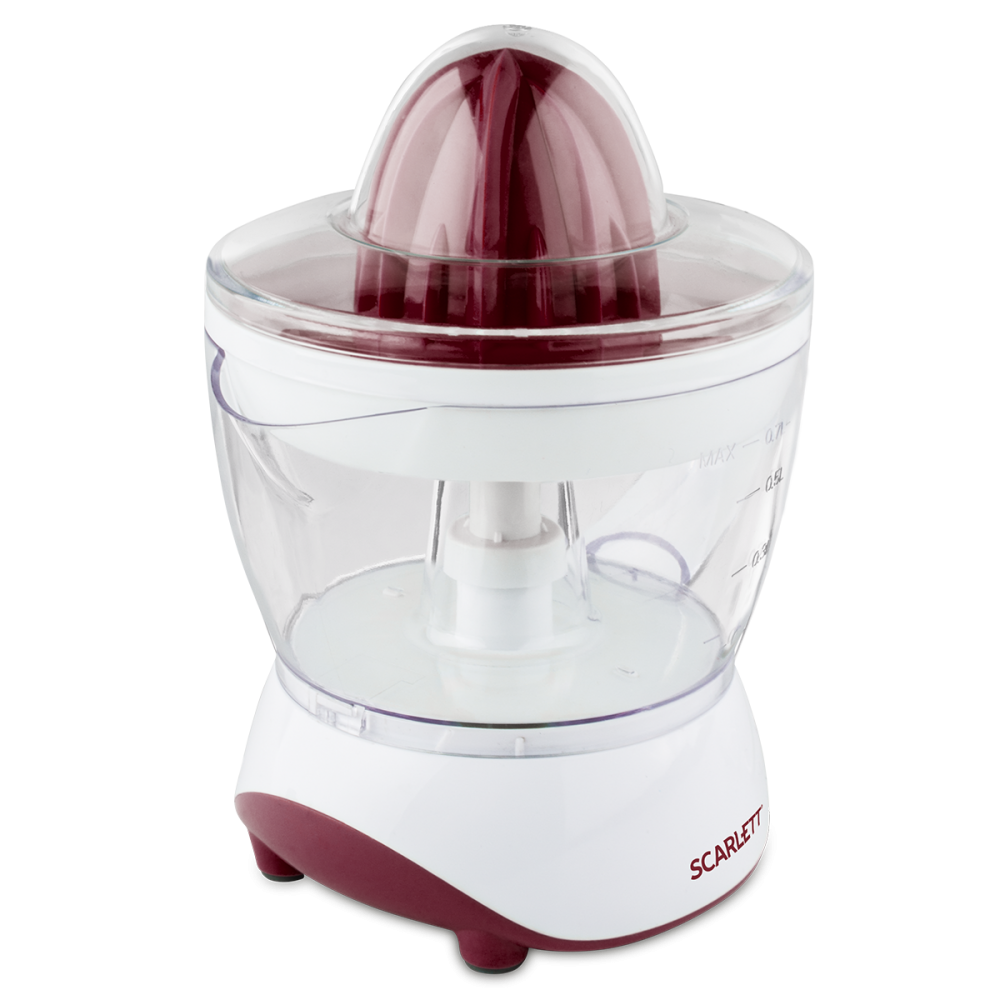 Изображение товара Электрическая цитрусовая соковыжималка Scarlett SC-JE50C06 30 Вт белая