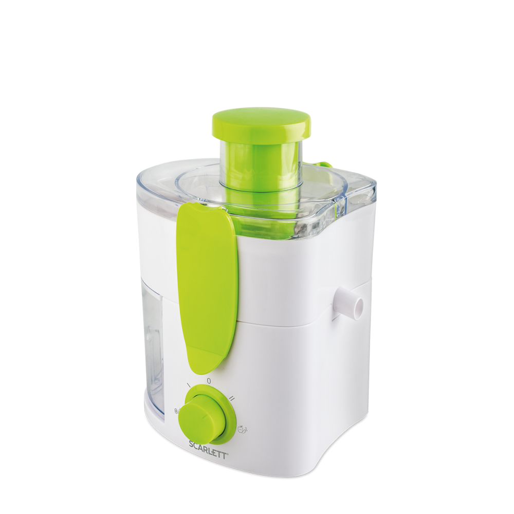 Изображение товара Электрическая соковыжималка Scarlett SC-JE50P01 600 Вт белая компактная