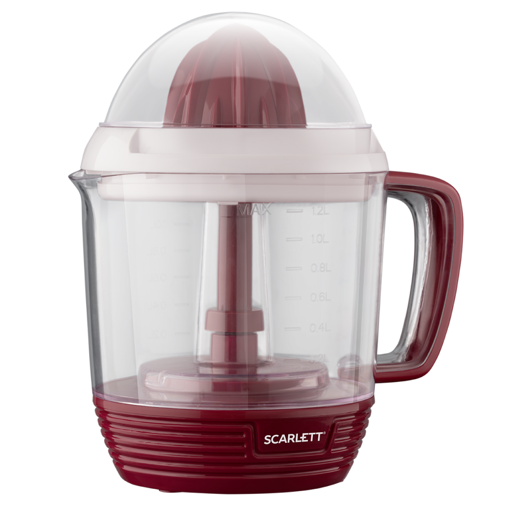 Изображение товара Электрическая соковыжималка Scarlett SC-JE50C08 30 Вт 1.1 л красный