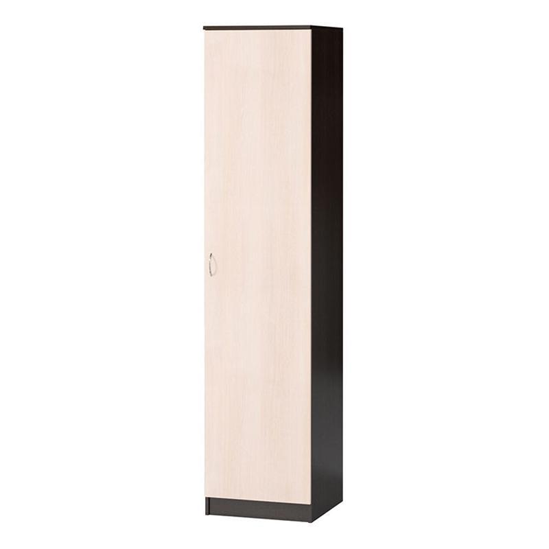 Изображение товара Шкаф распашной Евро лайт Венге/вяз 40x220x45 см ЛДСП для белья и хранения