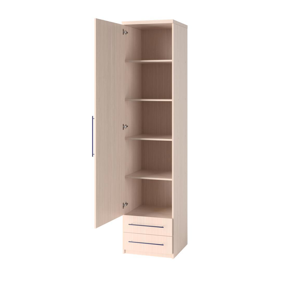 Изображение товара Шкаф распашной Шарм-Дизайн Мелодия Эконом 7 30x220x45 см ЛДСП цвет вяз