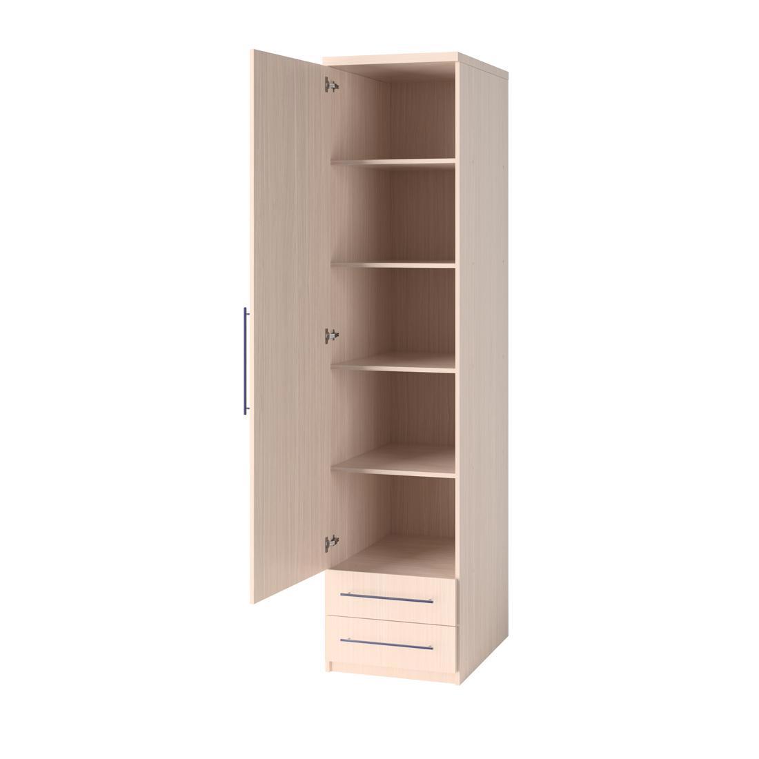 Изображение товара Шкаф распашной Шарм-Дизайн Мелодия Эконом 7 30x220x60 см ЛДСП цвет вяз