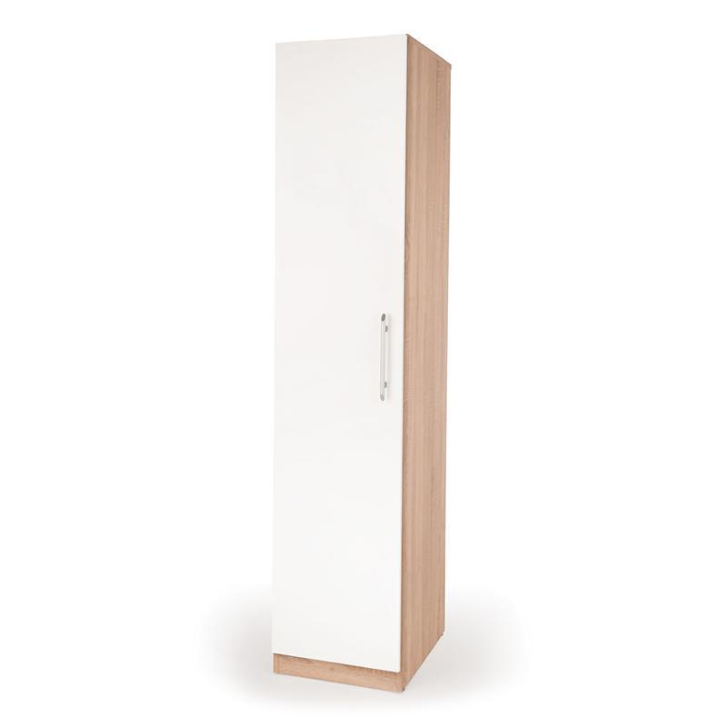 Изображение товара Шкаф распашной Шарм-Дизайн 40x220x45 см ЛДСП дуб сонома/белый