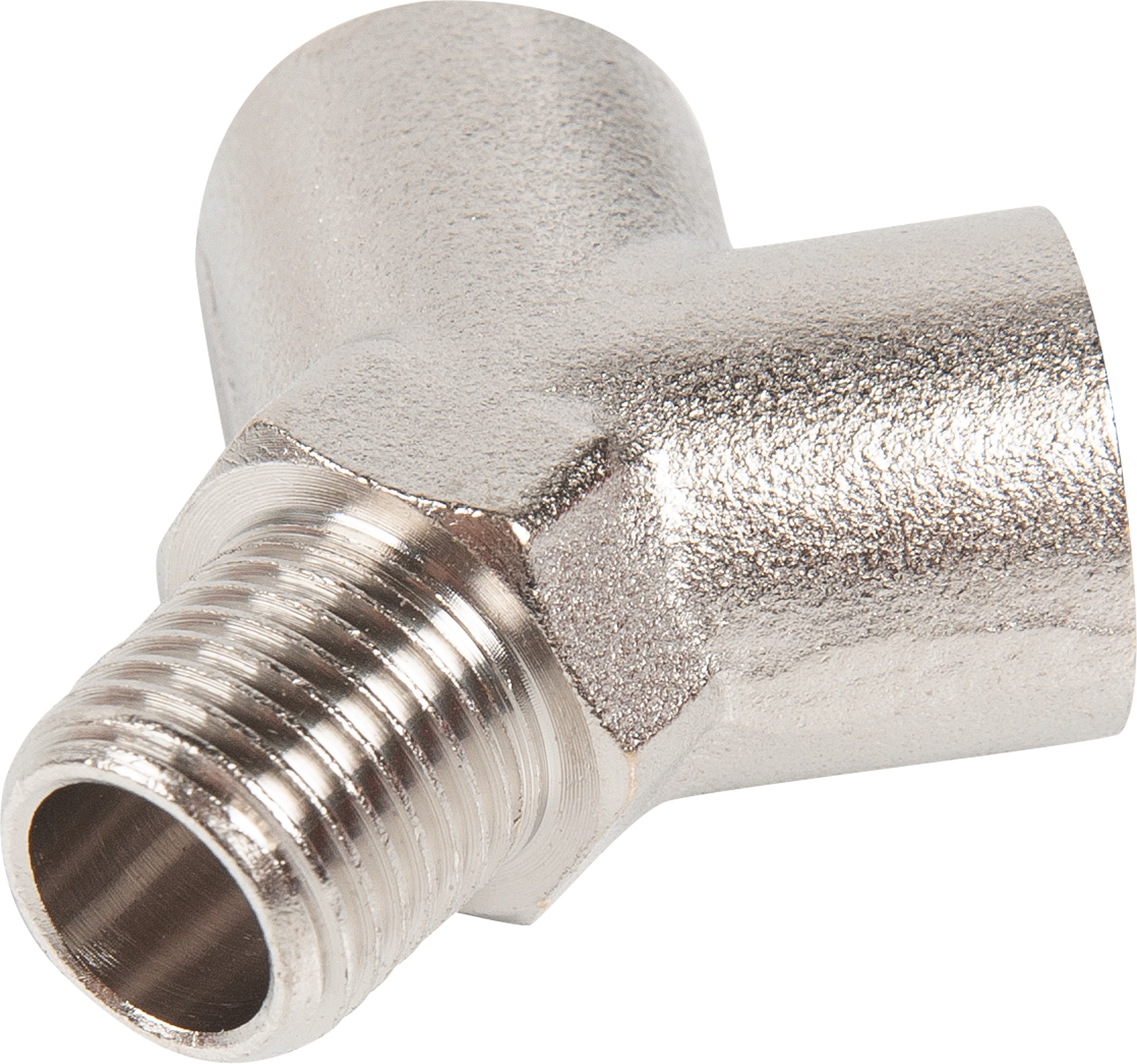 Изображение товара Тройник для компрессора Elitech Y-1/4 MFF латунный соединитель