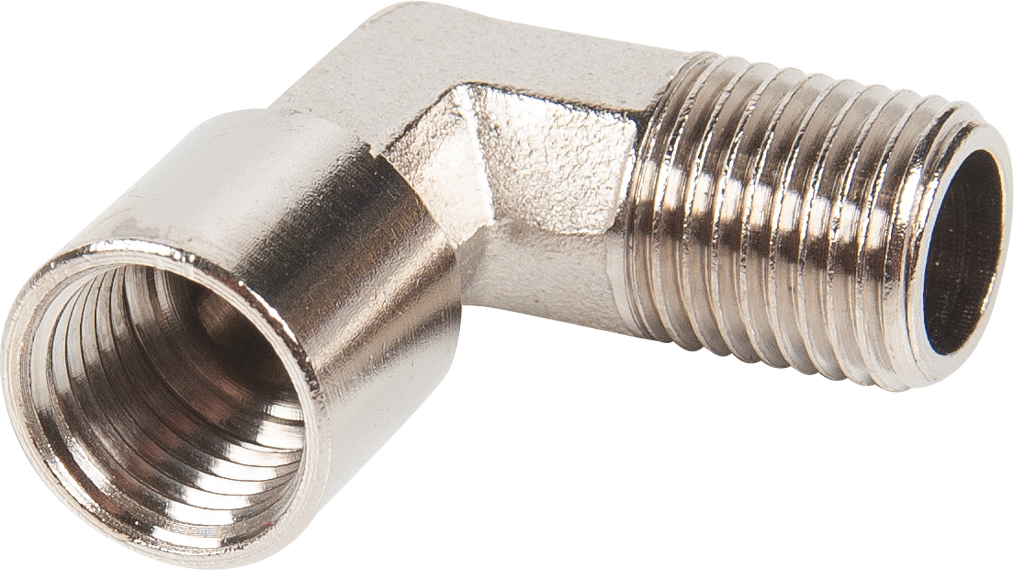 Изображение товара Угол для компрессора Elitech 1/4 FM латунь герметичное соединение