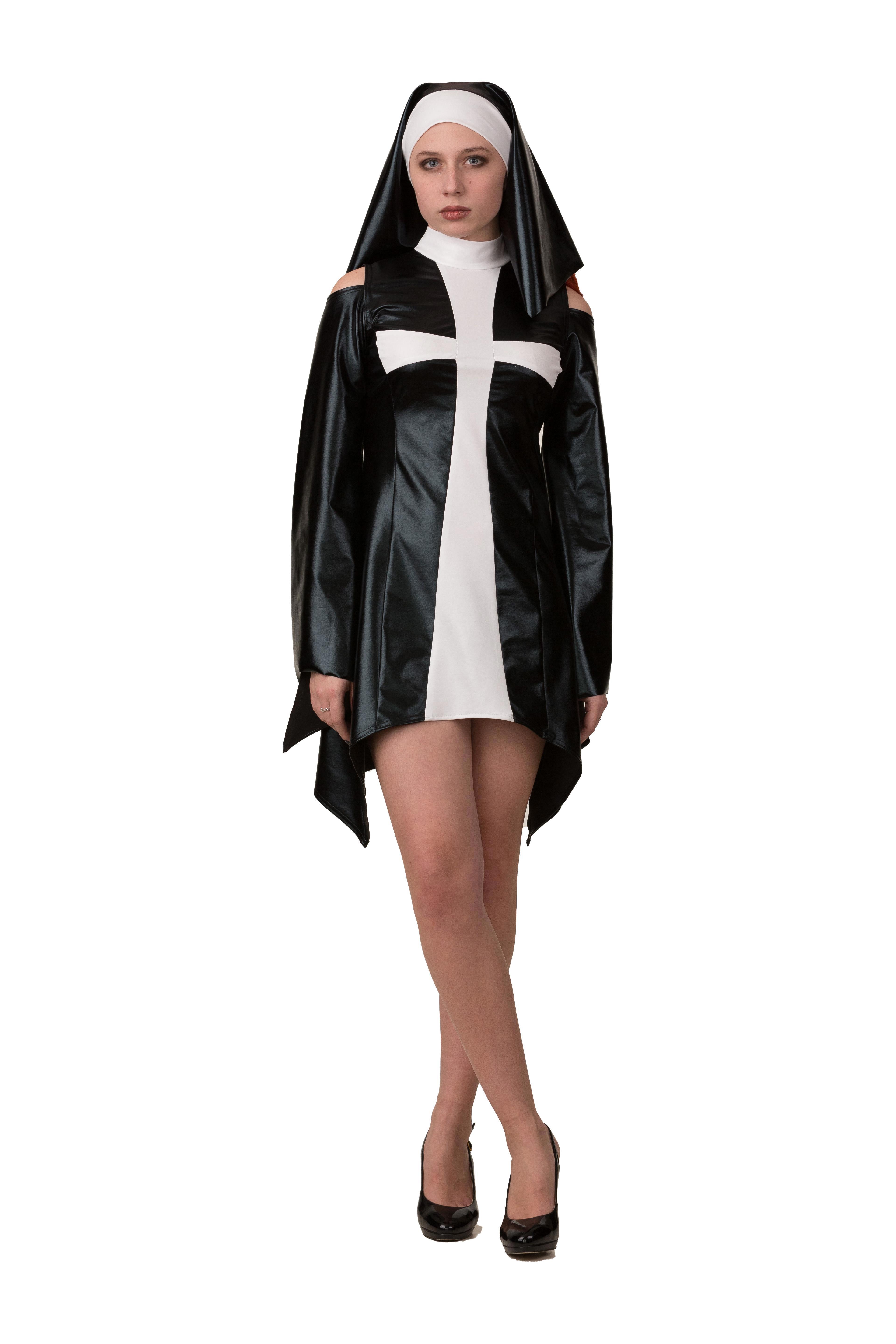 Изображение товара Карнавальный костюм монашки БАТИК для взрослых 48-50 маскарадный наряд