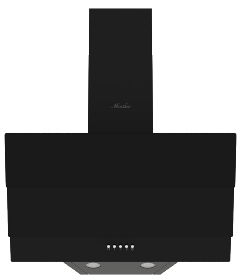 Изображение товара Вытяжка Monsher METZ 60 Noir Verre 59.5 см цвет черный