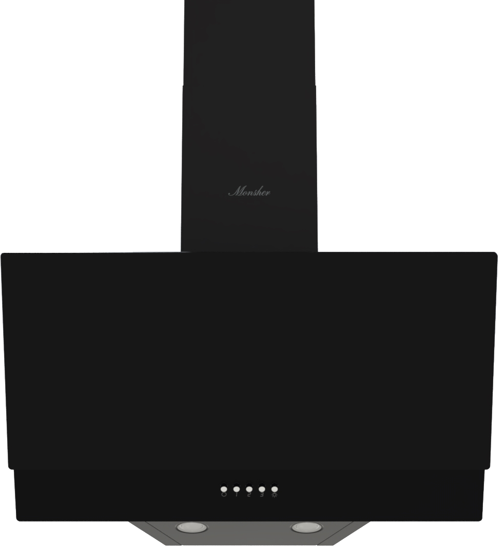 Изображение товара Вытяжка Monsher ROUEN 60 Noir Verre 60 см черная кухонная встраиваемая