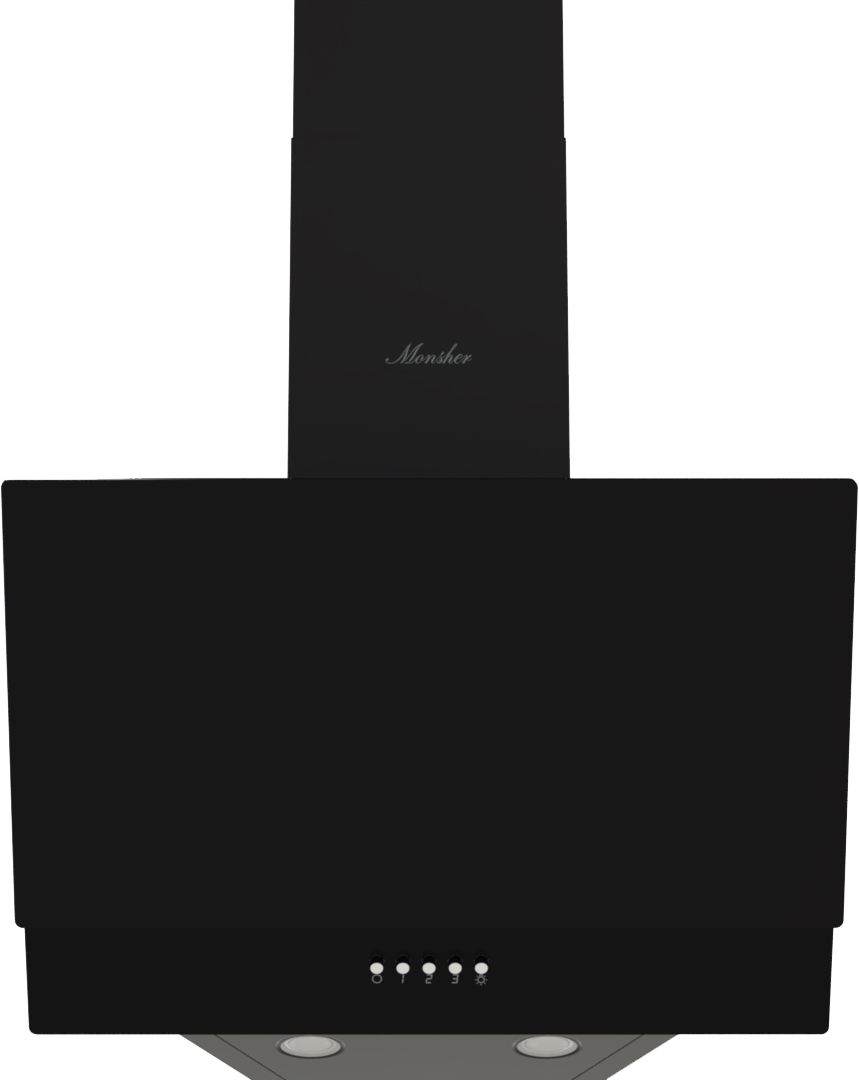 Изображение товара Вытяжка Monsher ROUEN 50 Noir Verre 50 см стильная настенная с 3 скоростями