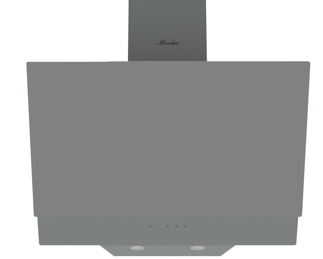 Изображение товара Настенная вытяжка Monsher STELLA 60 Argent 900 м³/ч серый цвет