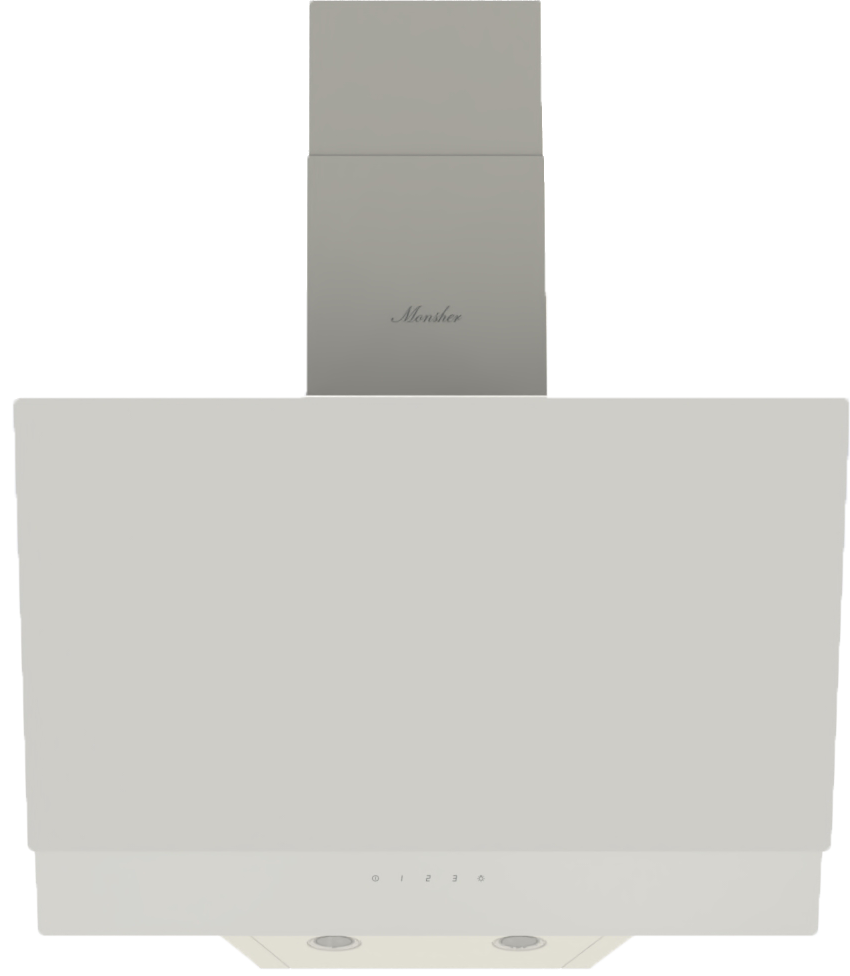 Изображение товара Вытяжка Monsher STELLA 60 Blanc, ширина 60 см с сенсорным управлением