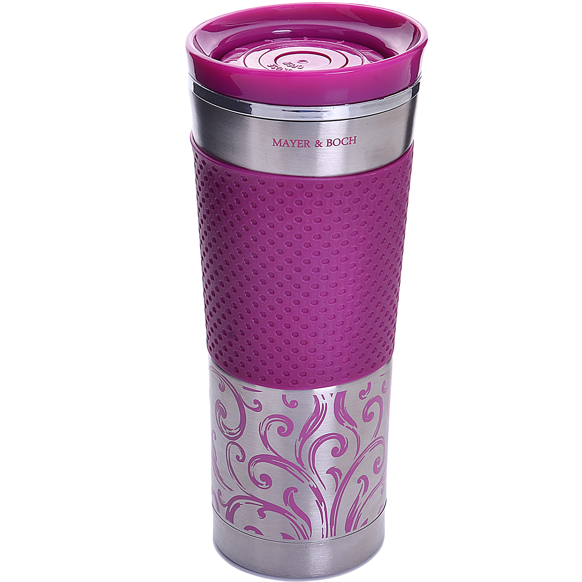 Изображение товара Термокружка Mayer&Boch 30540 420 мл нержавеющая сталь цвет фуксия