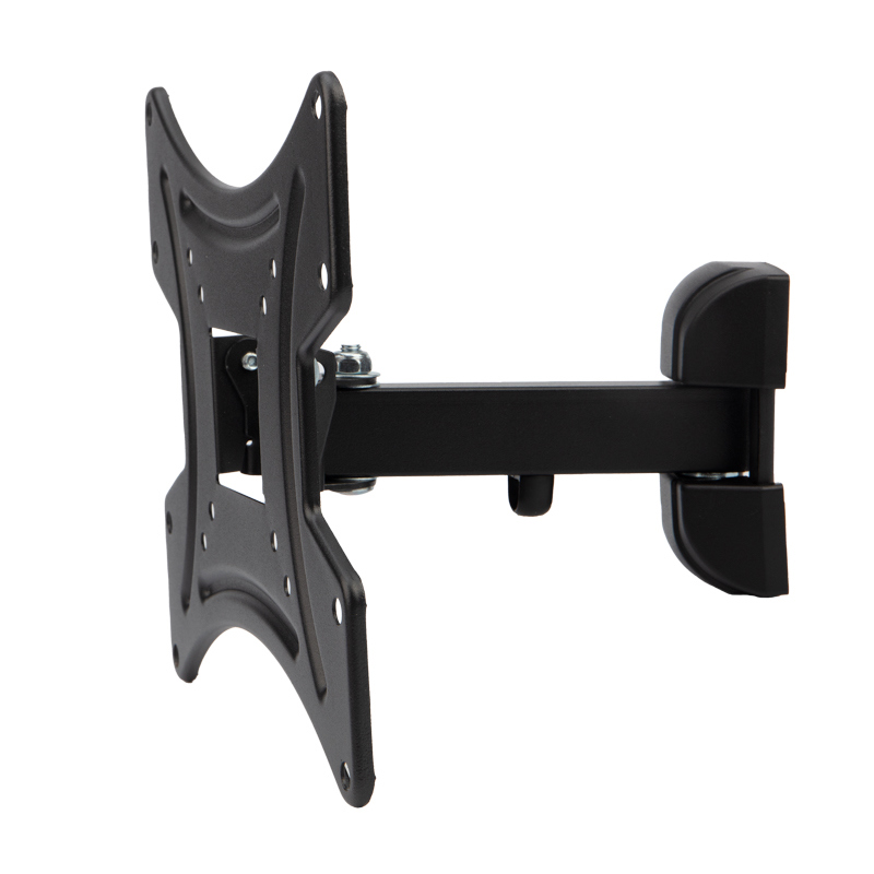 Изображение товара Кронштейн для крепления телевизора Rexant 23x23 см наклонно-поворотный черный