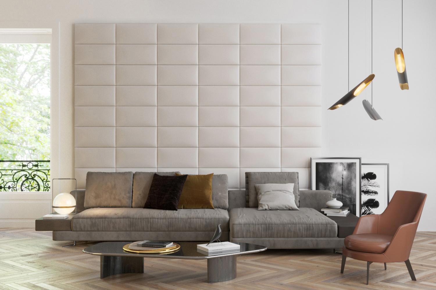 Изображение товара Мягкая панель Tartilla Velour Vanilla 600х300х29 мм, 4 шт Изображение товара Мягкая панель Tartilla Velour Vanilla 600х300х29 мм, 4 шт