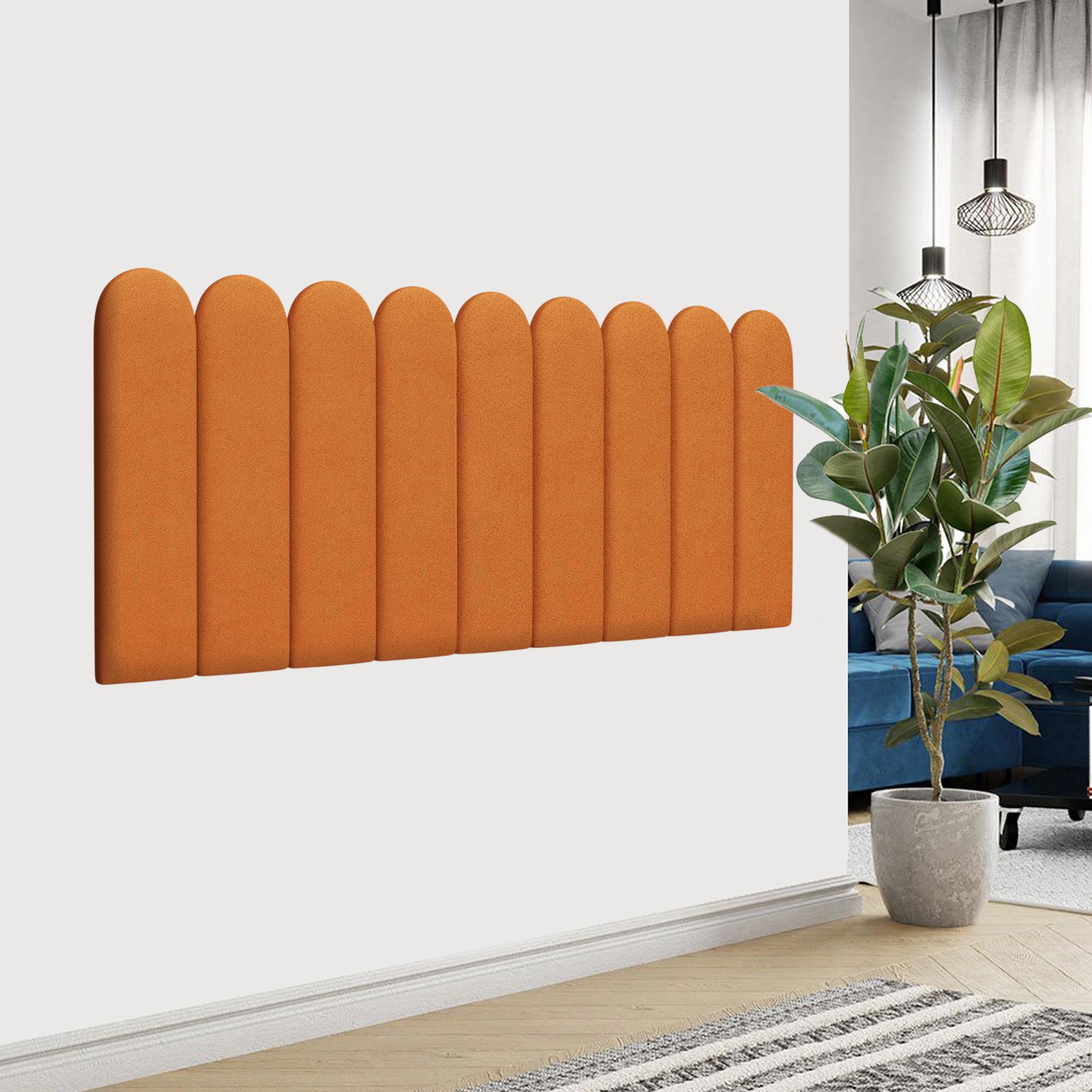 Изображение товара Velour Orange — комплект панелей Tartilla 600x150x35 мм (4 шт)