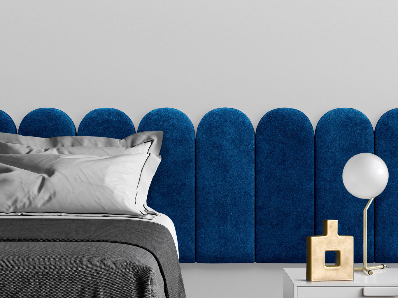 Изображение товара Комплект панелей Tartilla Velour Blue 600x300x35 мм, 2 шт