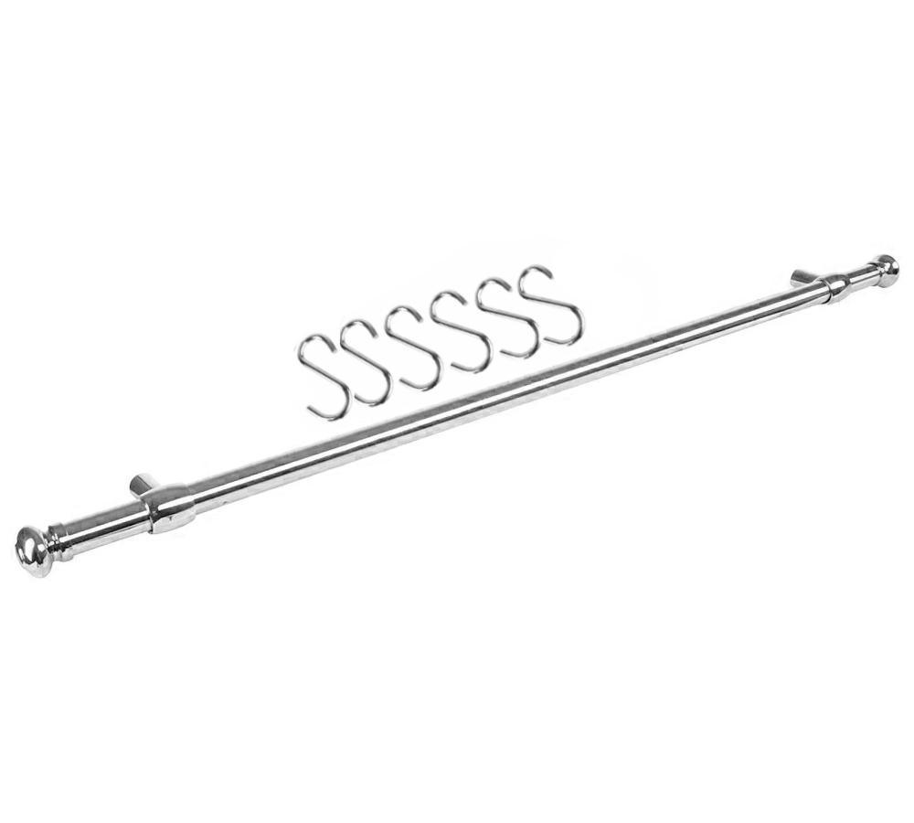 Изображение товара Кухонный рейлинг Big House BH1000-RCK 100x1.6x1.6 см Металл цвет хром