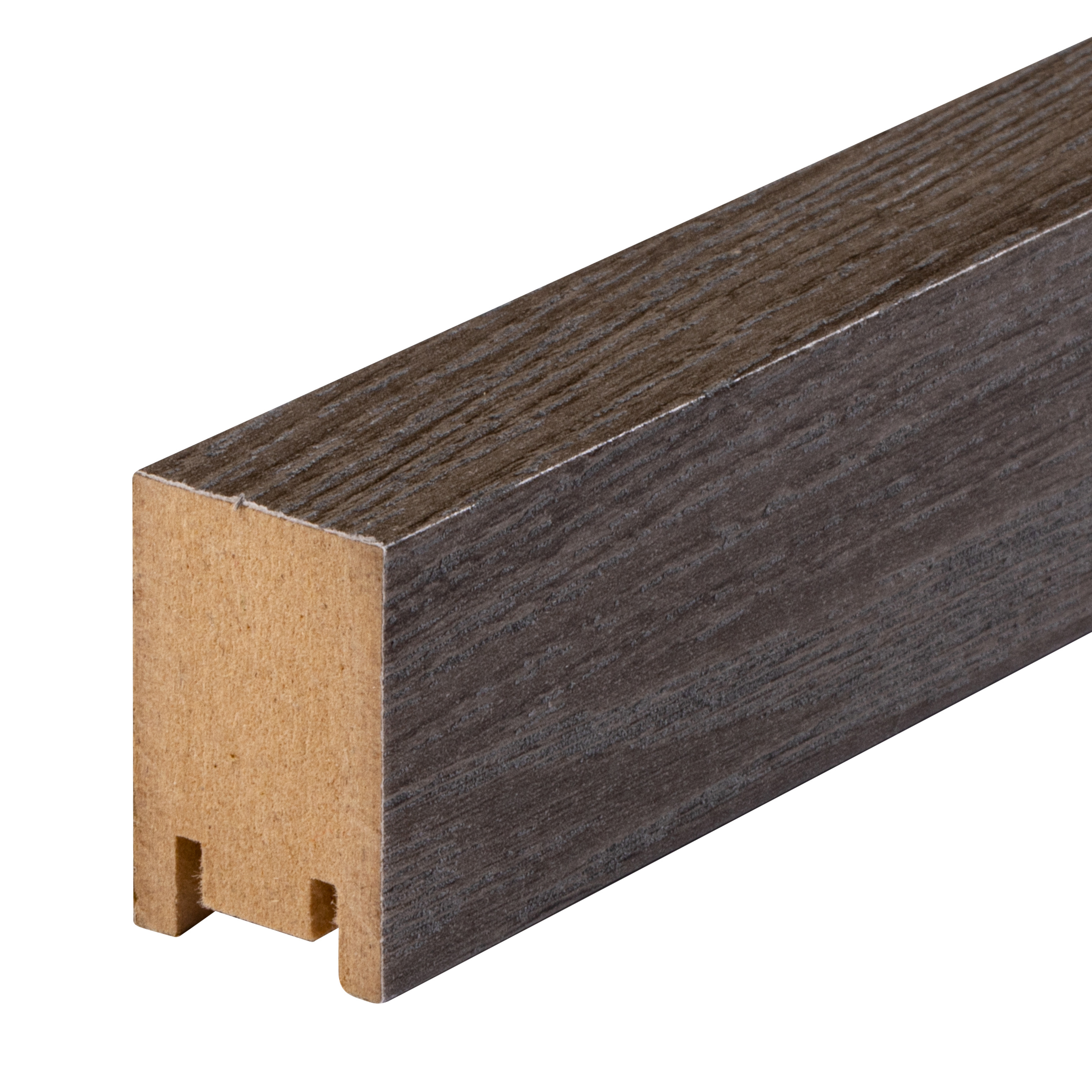 Изображение товара Рейка МДФ Ясень темный для потолков и стен